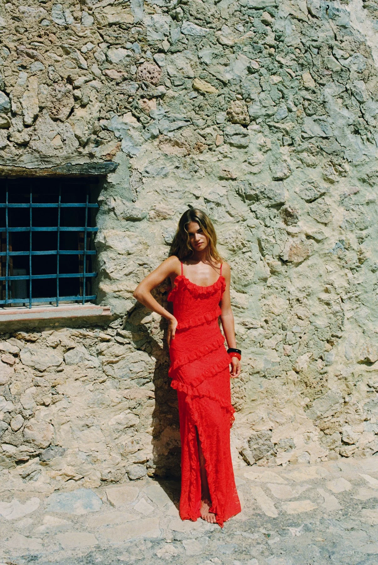 Dress Sammie | Poppy red | Harper & Yve - Image 3