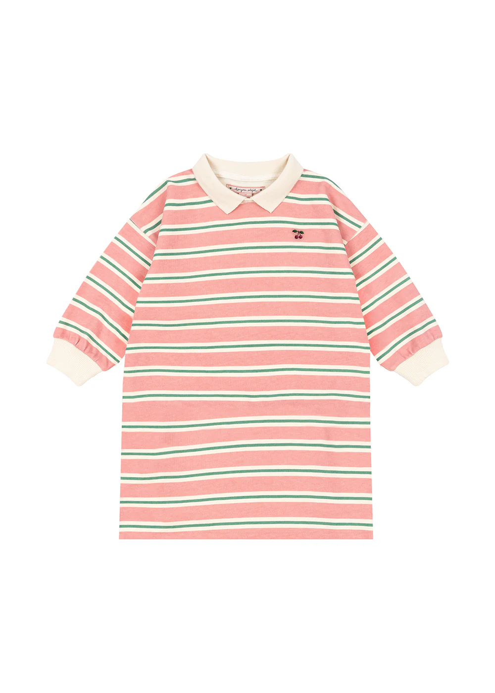 Dress Spotty | Blush bound stripe | Konges Slojd - Image 6