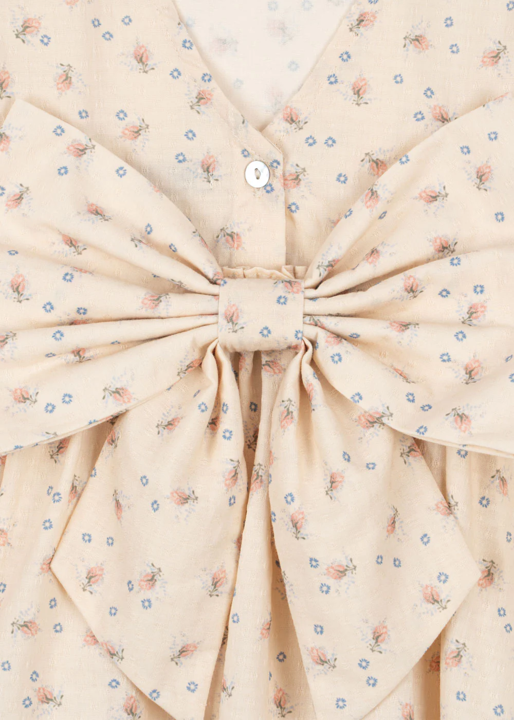Evia bow dress | rise d'etè | Konges Slojd - Image 4