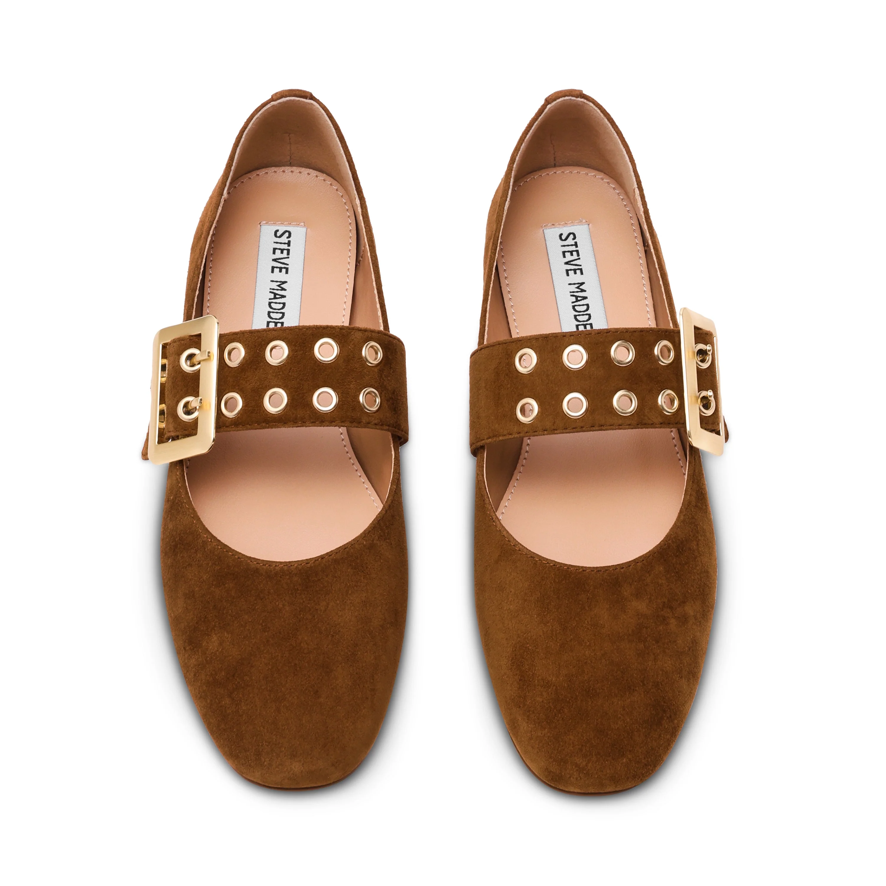 Flat shoe Atlantica | Chesnut suede | Steve Madden - Image 3