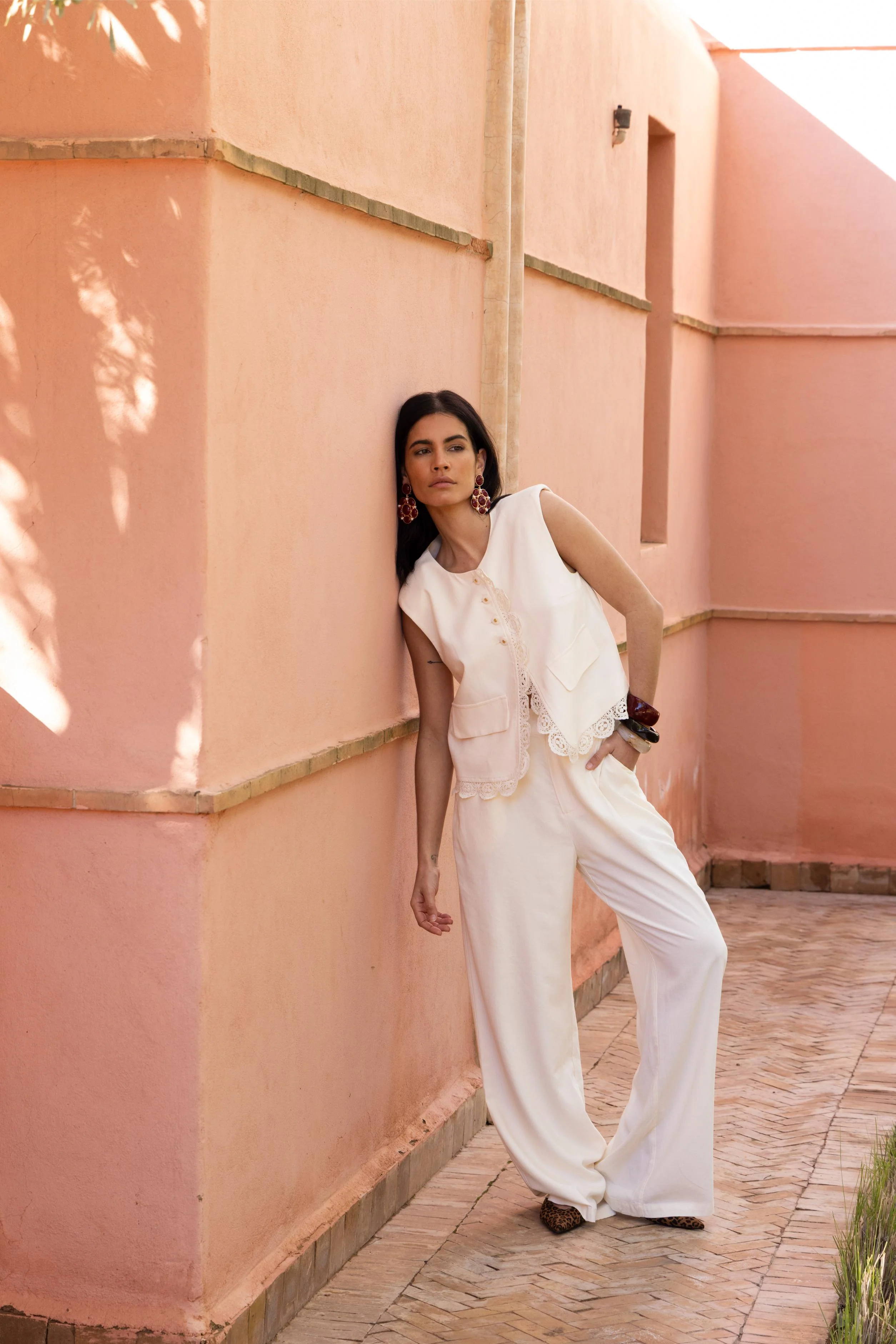 Gilet Luma | Beige | Amaya Amsterdam - Image 3