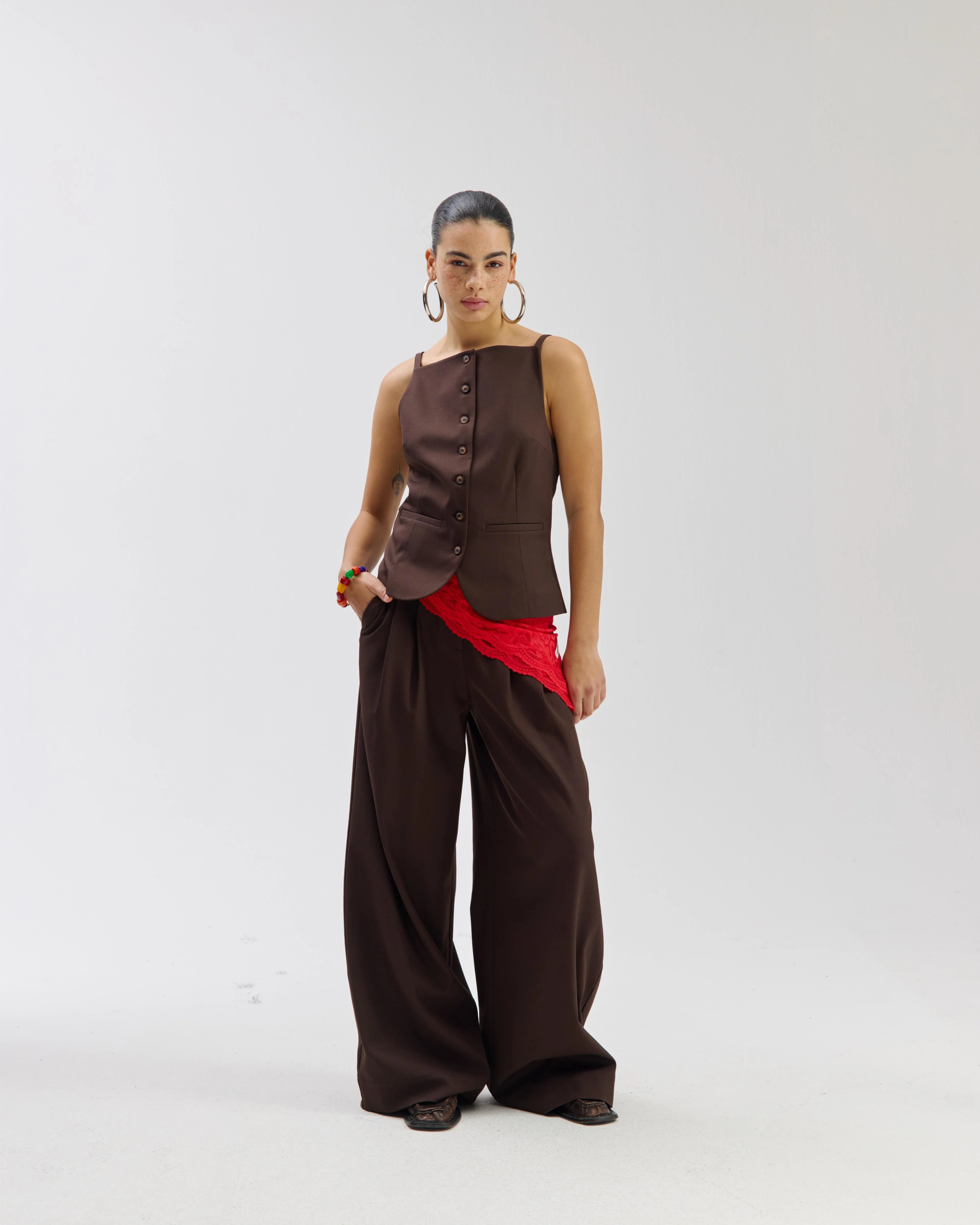 Gilet Rey | Saddle brown | Harper & Yve - Image 5