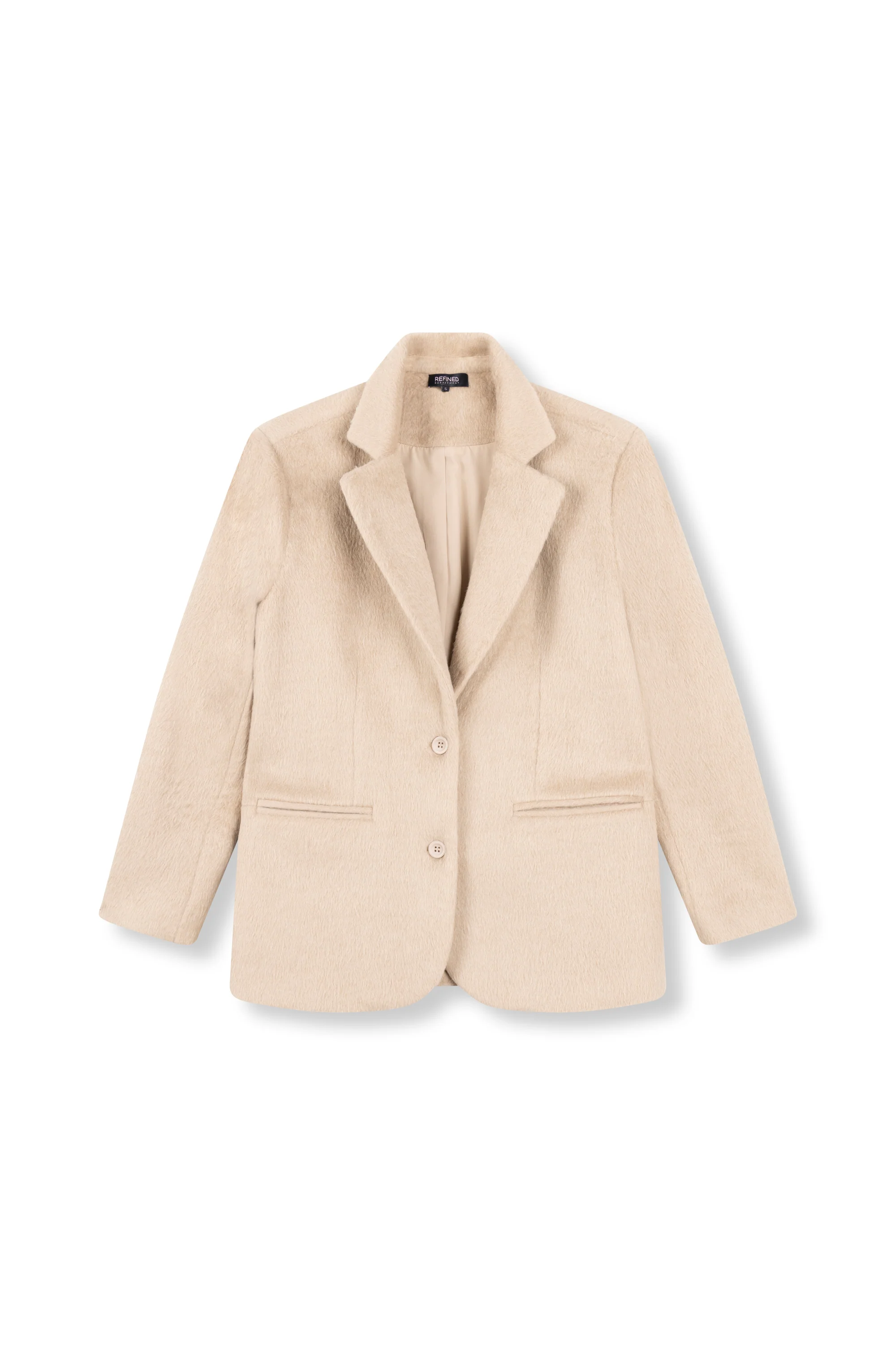 Hairy blazer Bodi | Camel | Refined Department - Image 6
