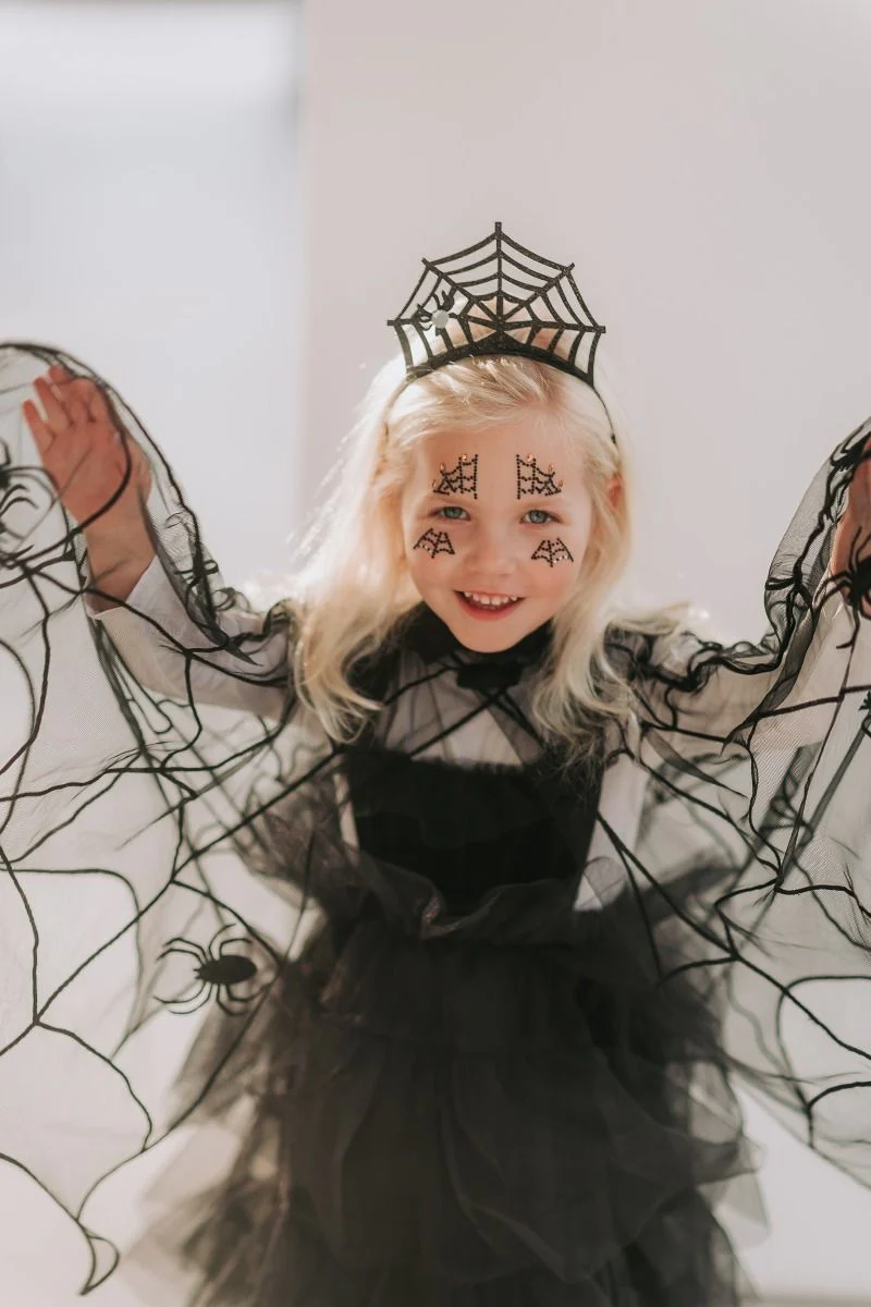 Halloween face jewels | Black | Konges Slojd - Image 12