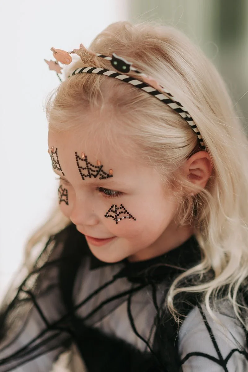 Halloween face jewels | Black | Konges Slojd - Image 15