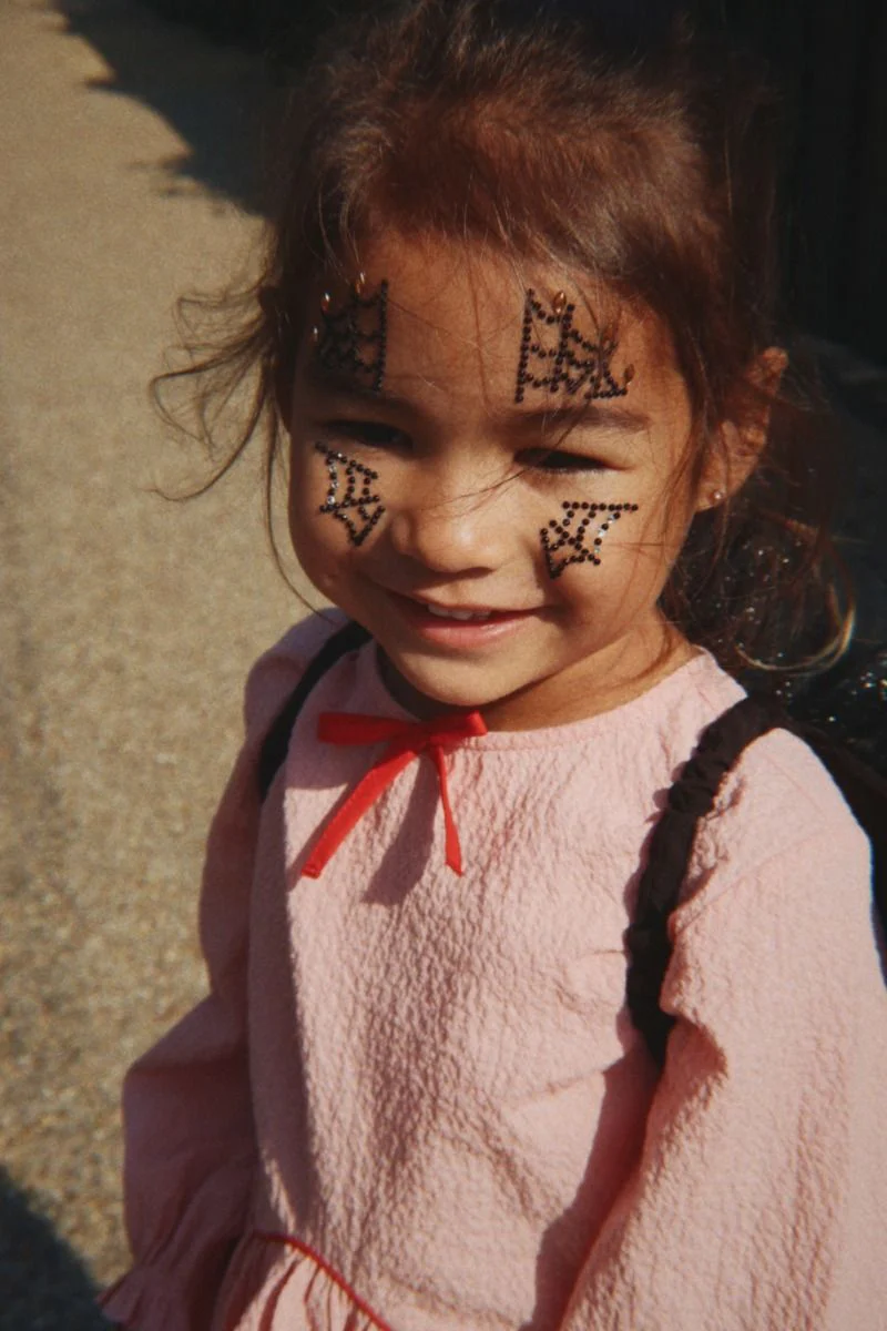 Halloween face jewels | Black | Konges Slojd - Image 4