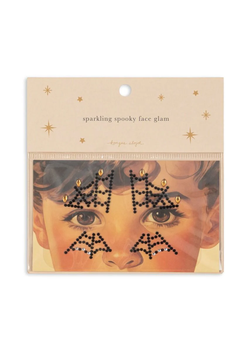 Halloween face jewels | Black | Konges Slojd - Image 7