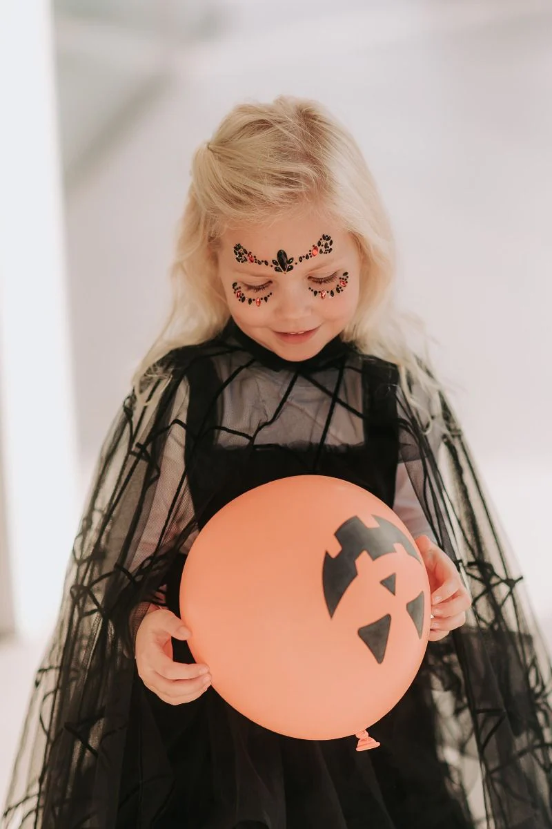 Halloween face jewels | Red/black | Konges Slojd - Image 10