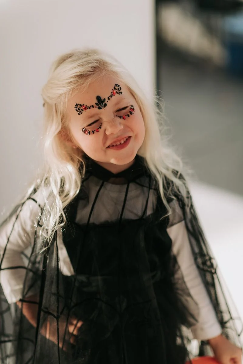 Halloween face jewels | Red/black | Konges Slojd - Image 12