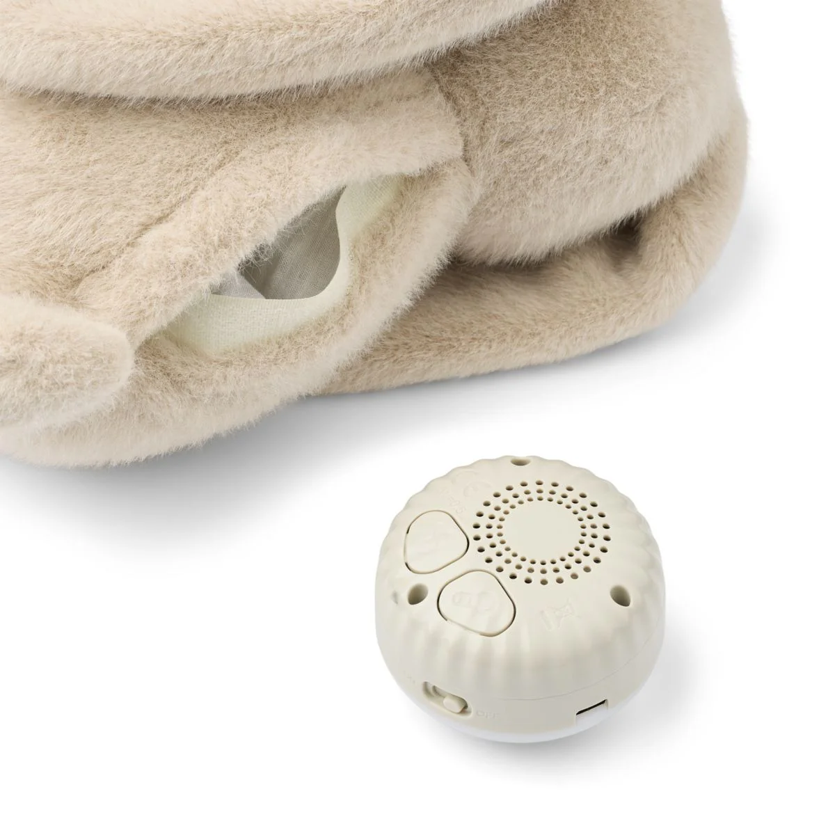 Hattie rabbit humming teddy | Mist | Liewood - Image 3