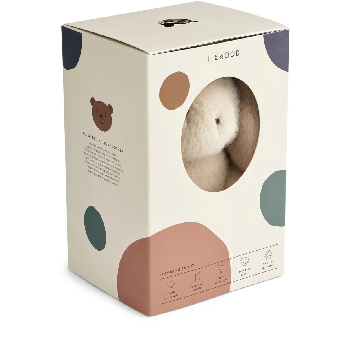 Hattie rabbit humming teddy | Mist | Liewood - Image 5