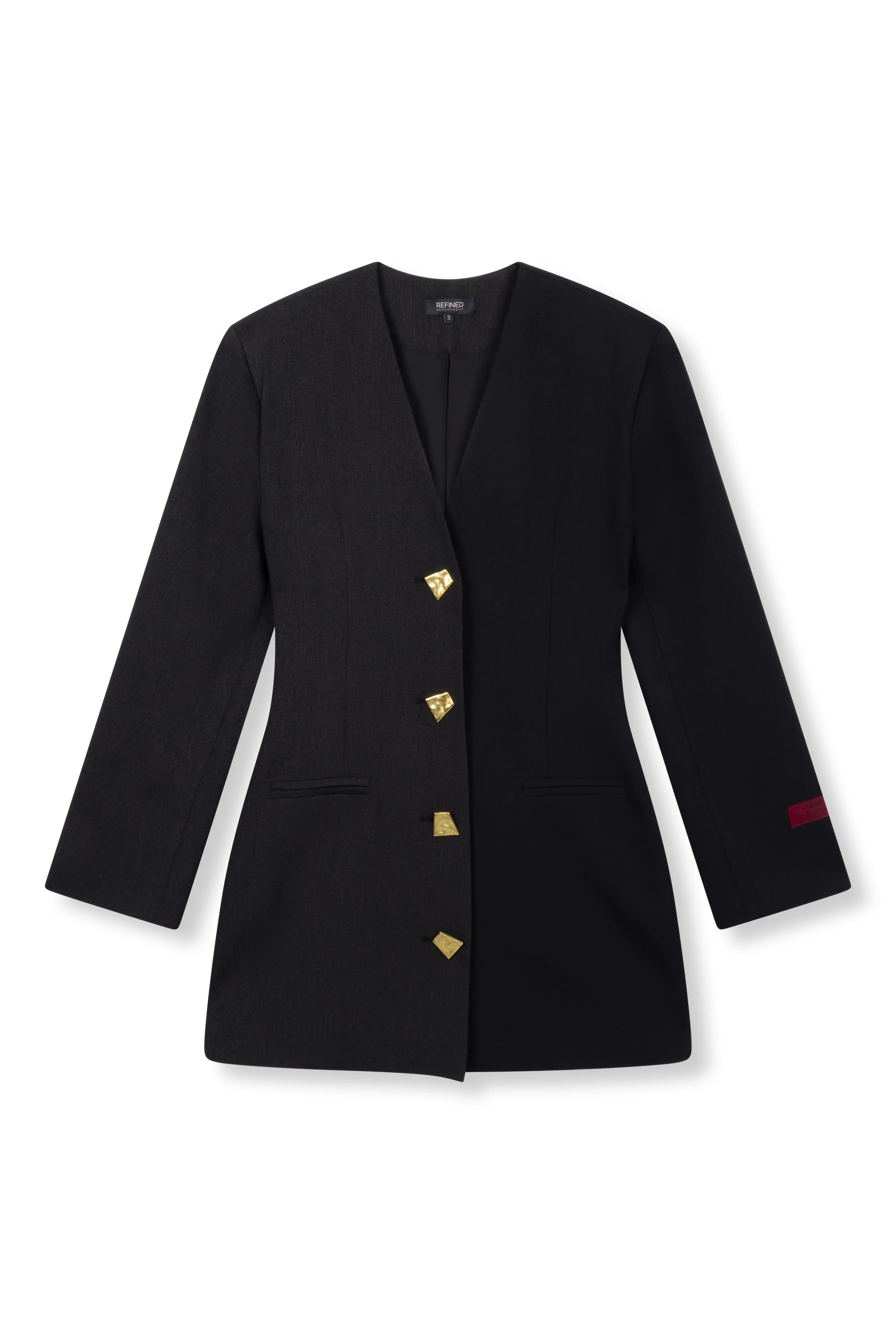 Hourglass blazerdress Star | Black | Refined Department - Image 9