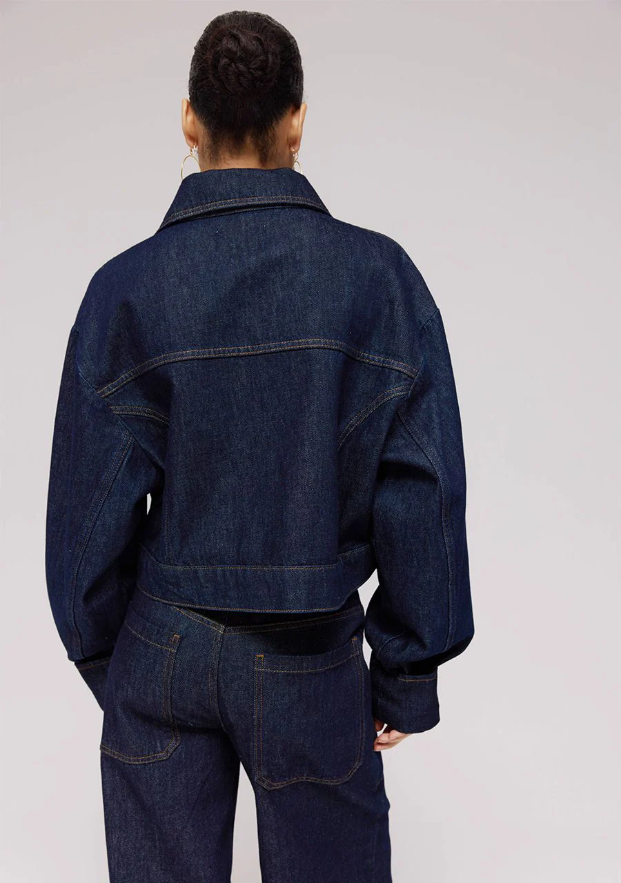 Jacket Fiona | Dark blue | Harper & Yve - Image 6