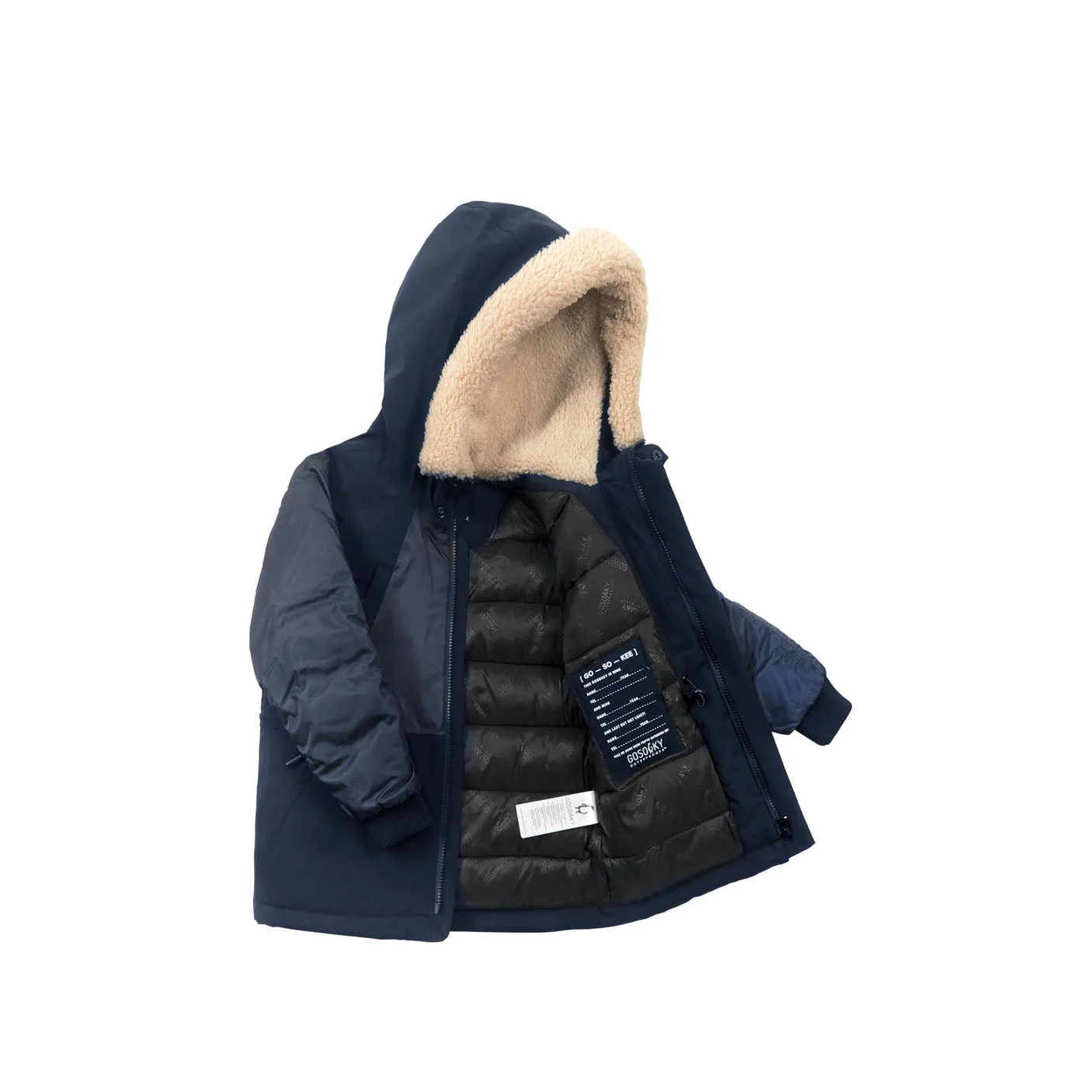 Jacket funny frog | Sky captain blue | Gosoaky - Image 13