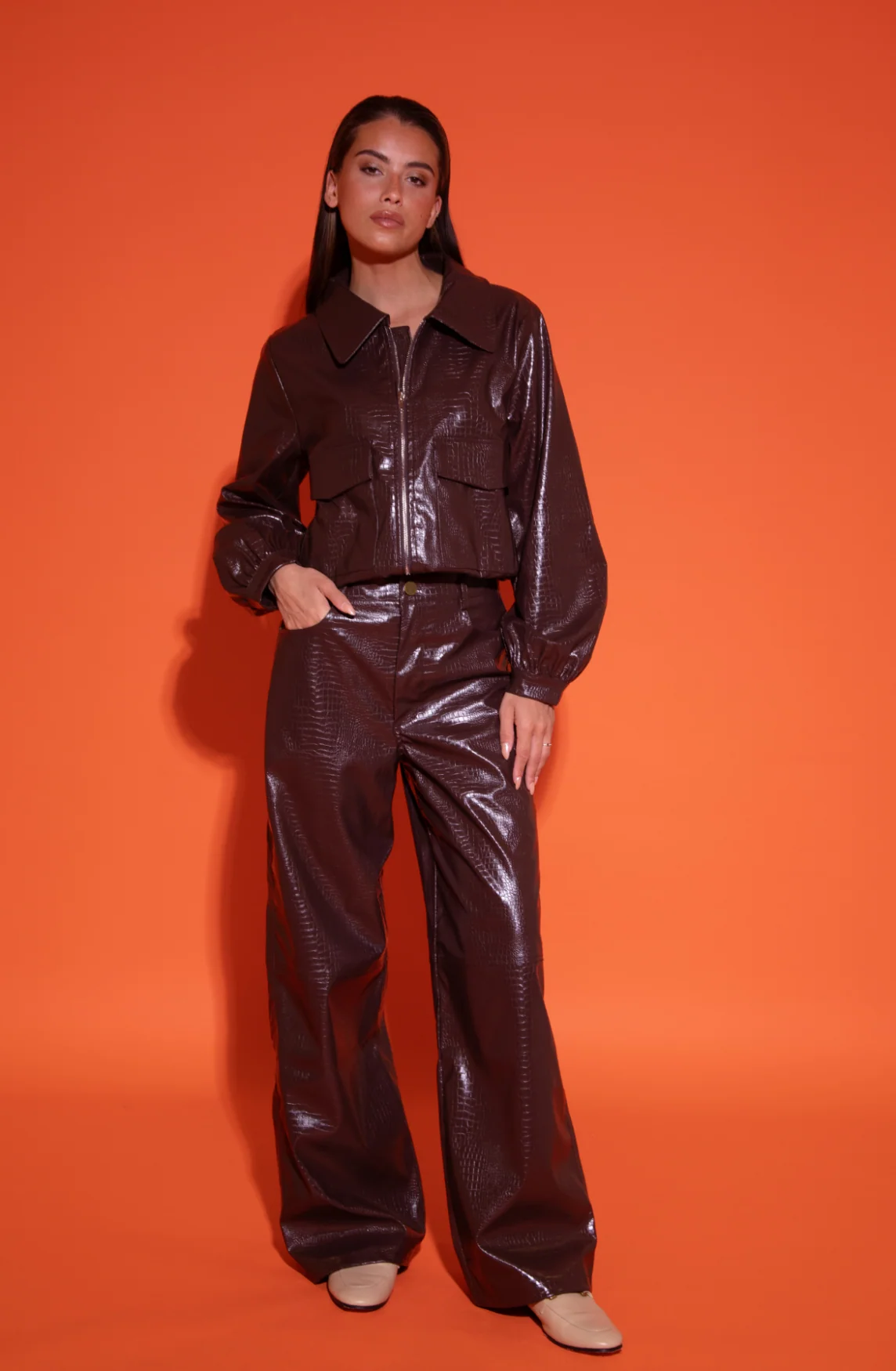 Jacket Lara | Brown | Studio Amaya - Image 5