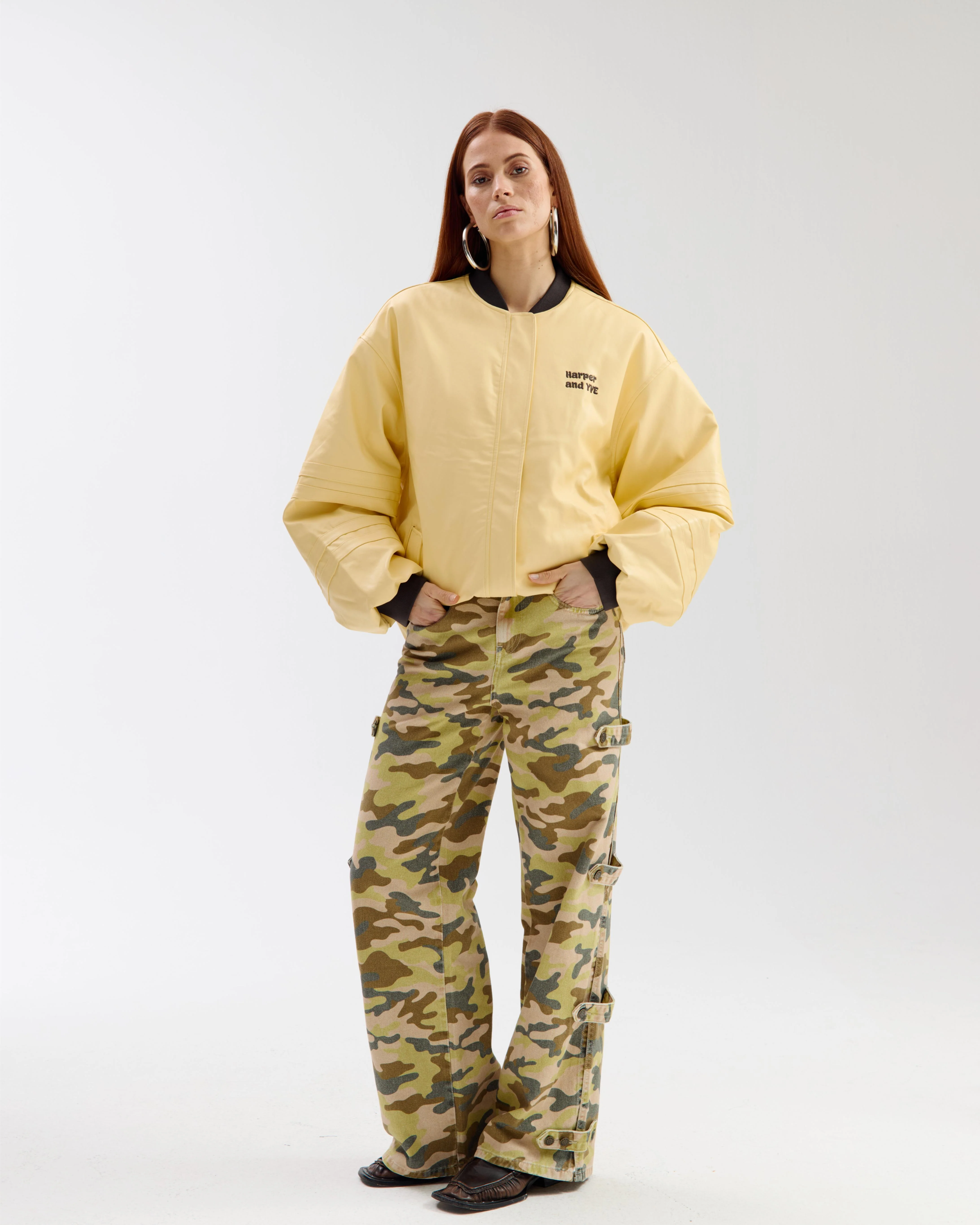 Jacket Lory | Light yellow | Harper & Yve - Image 3