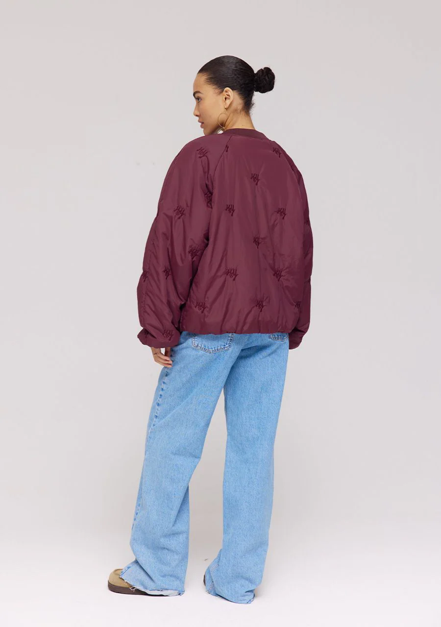 Jacket Nori | Wine berry | Harper & Yve - Image 8