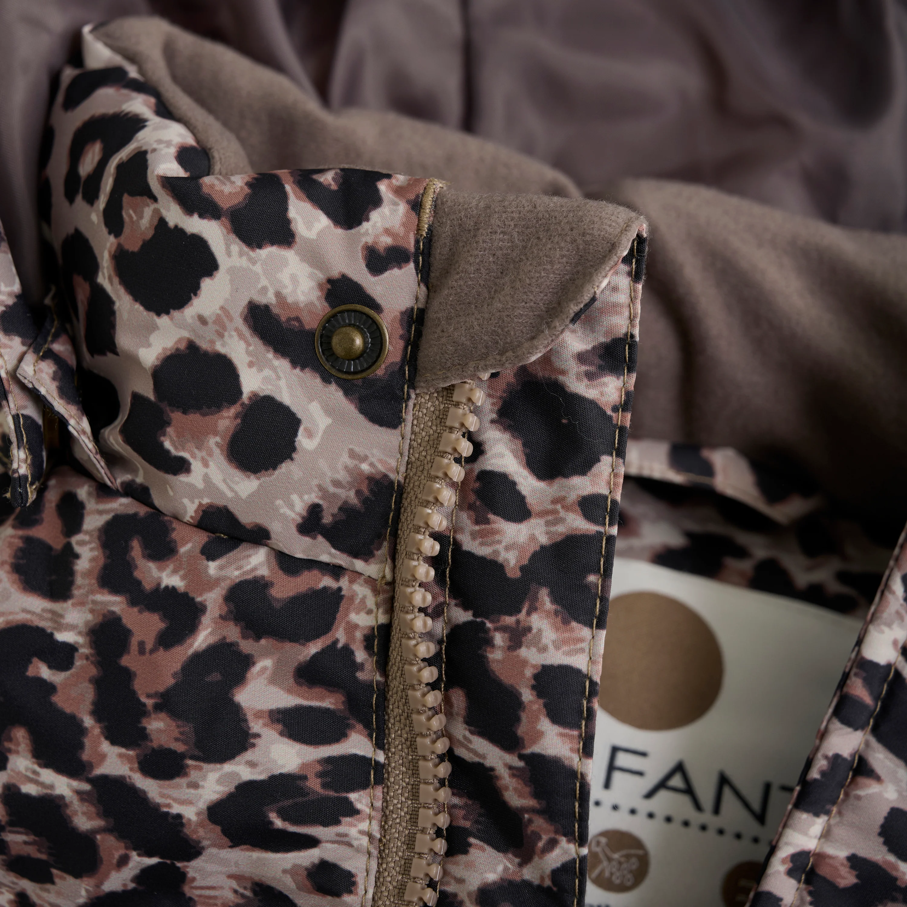 Jacket quilt print | Pine bark | En Fant - Image 8