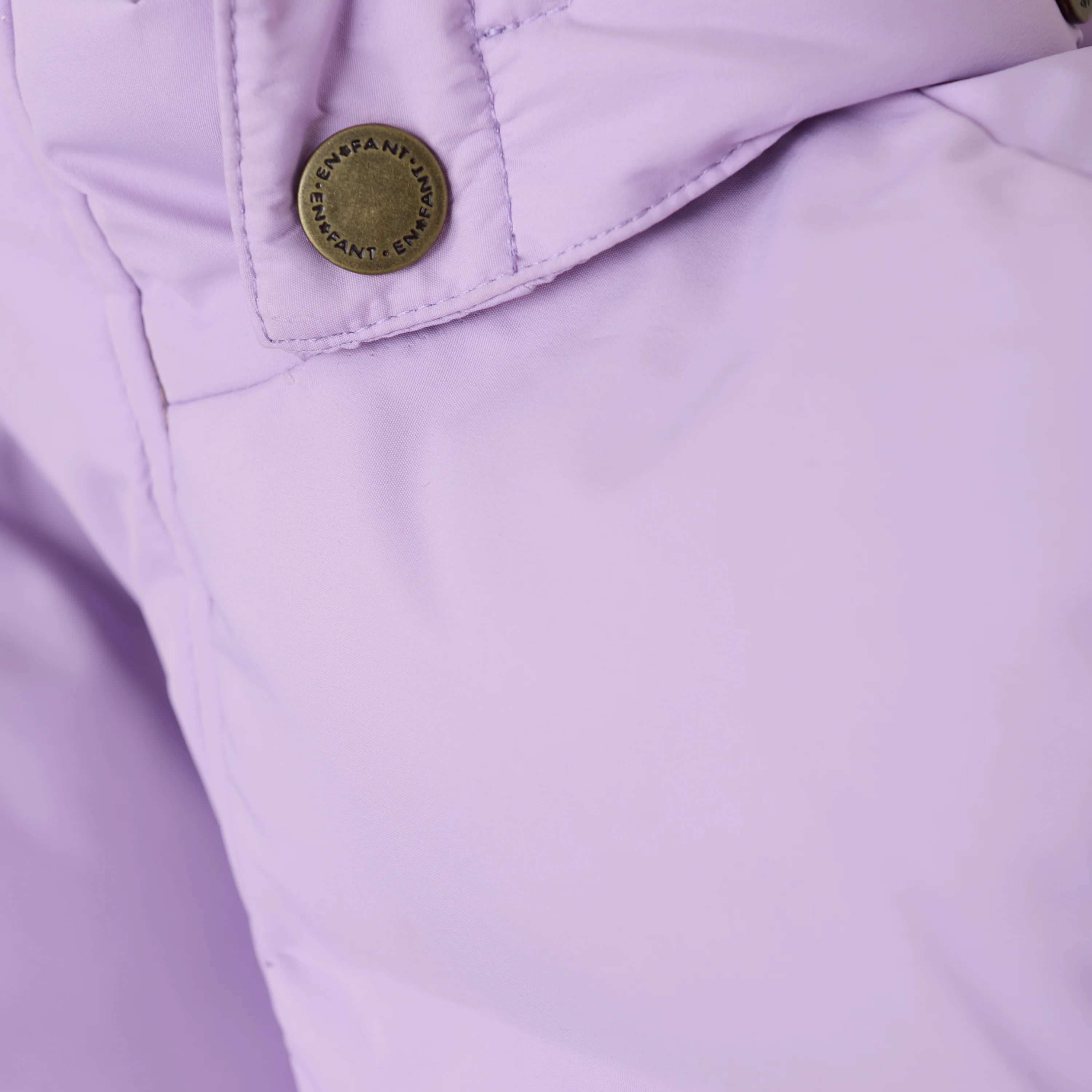Jacket quilt solid | Lavender | En Fant - Image 5