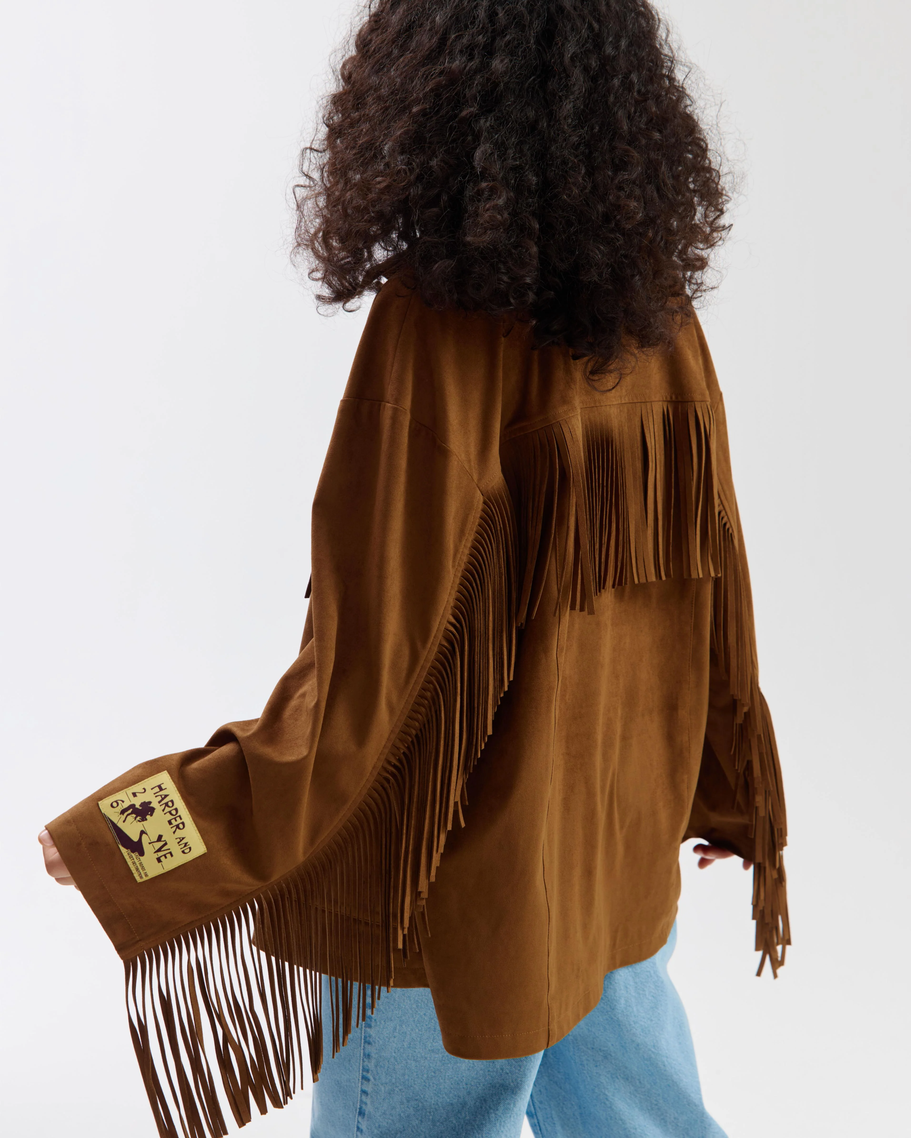 Jacket Quinn | Saddle brown | Harper & Yve - Image 3