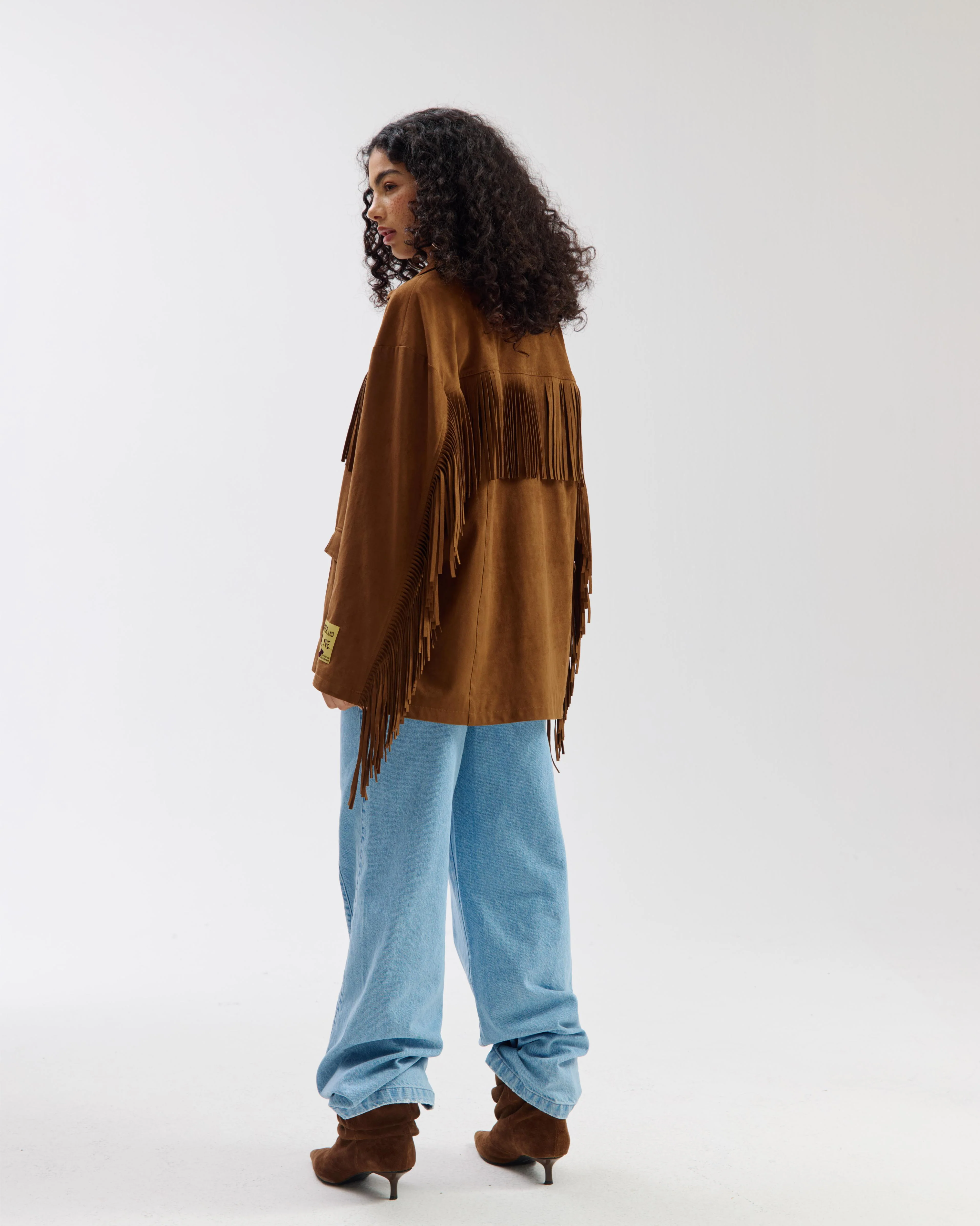 Jacket Quinn | Saddle brown | Harper & Yve - Image 7