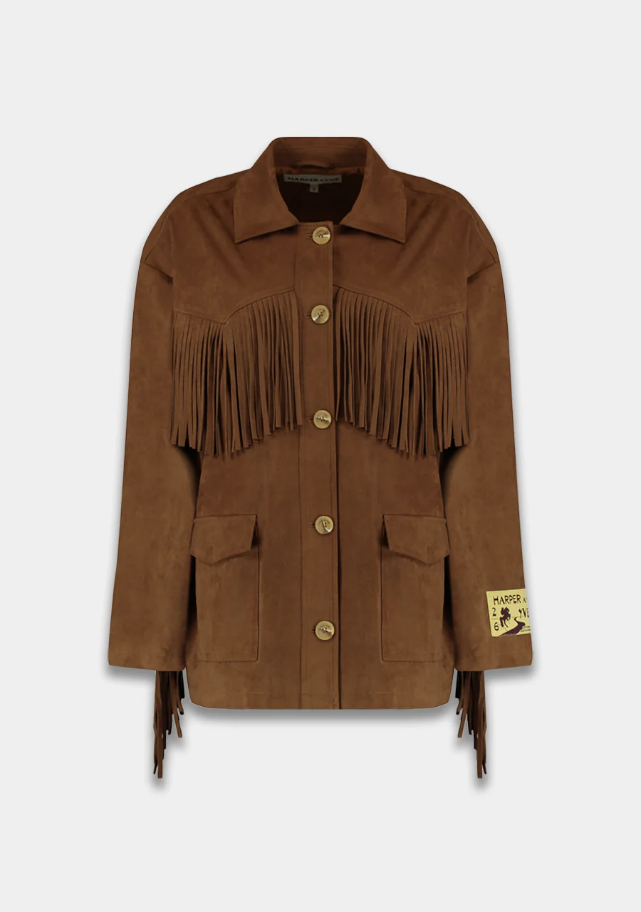 Jacket Quinn | Saddle brown | Harper & Yve - Image 8