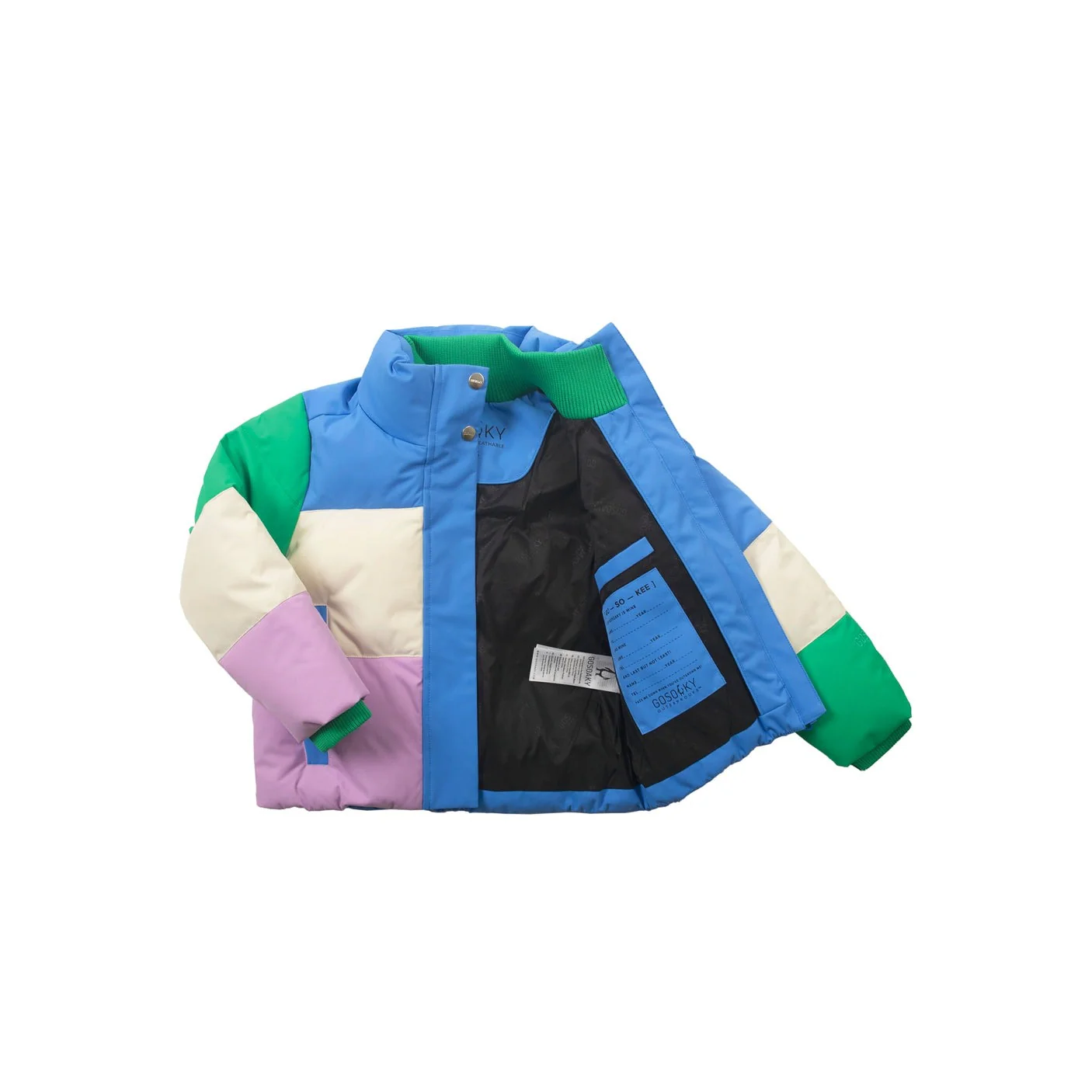 Jacket rock lobster | Marina blue multi | Gosoaky - Image 11