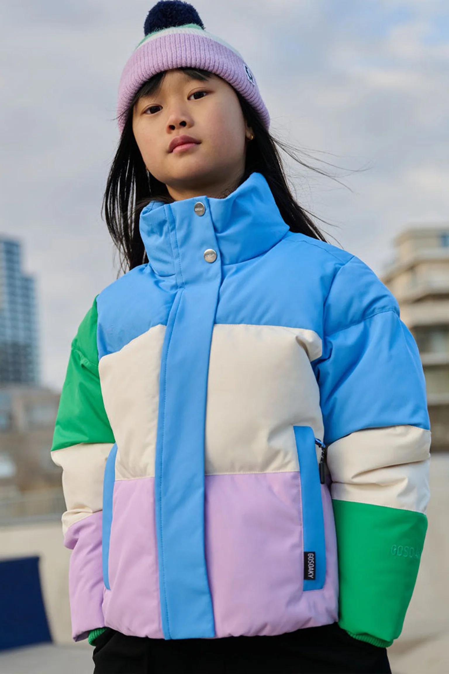 Jacket rock lobster | Marina blue multi | Gosoaky - Image 4
