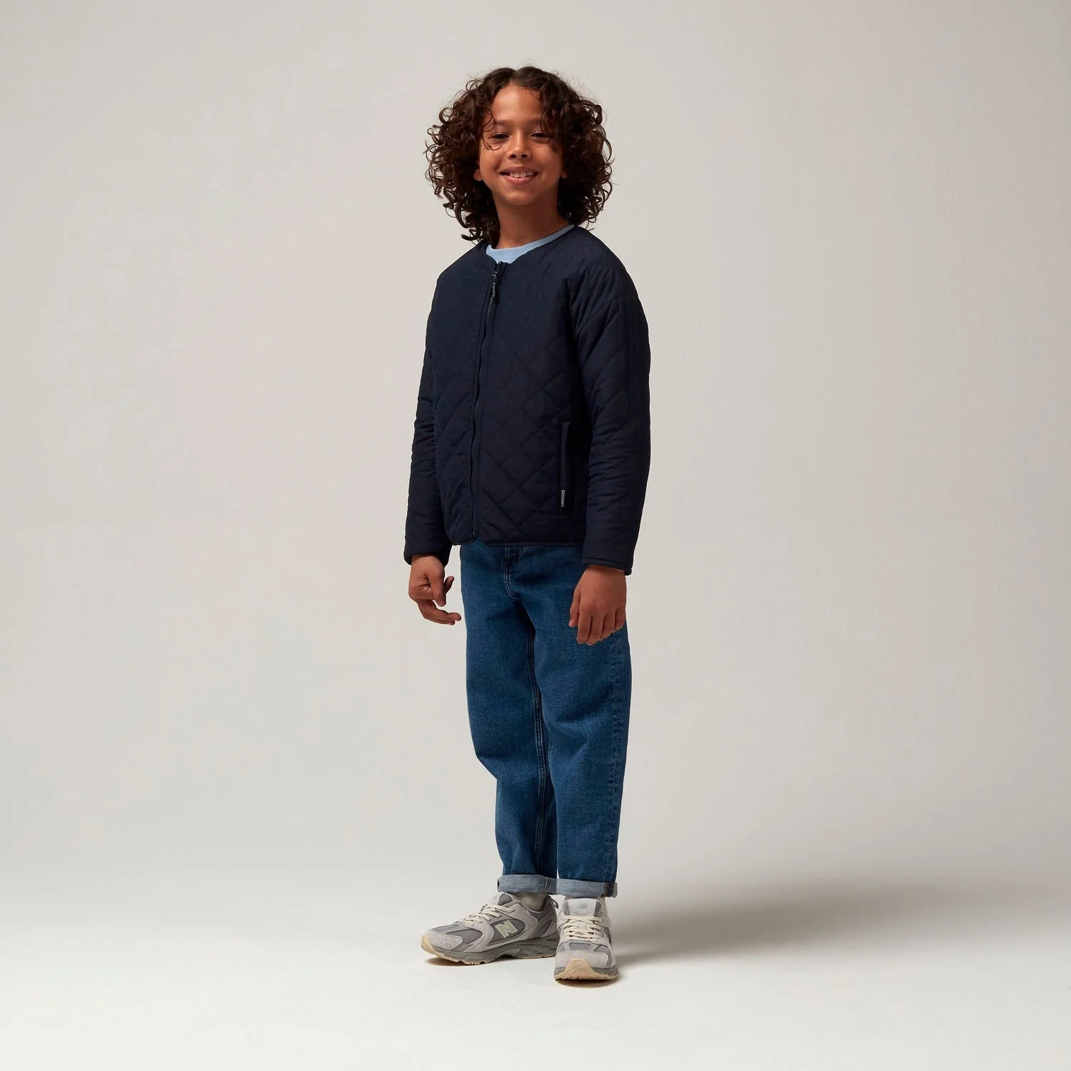 Jacket sleeping lion | Sky captain blue/teddy | Gosoaky - Image 11