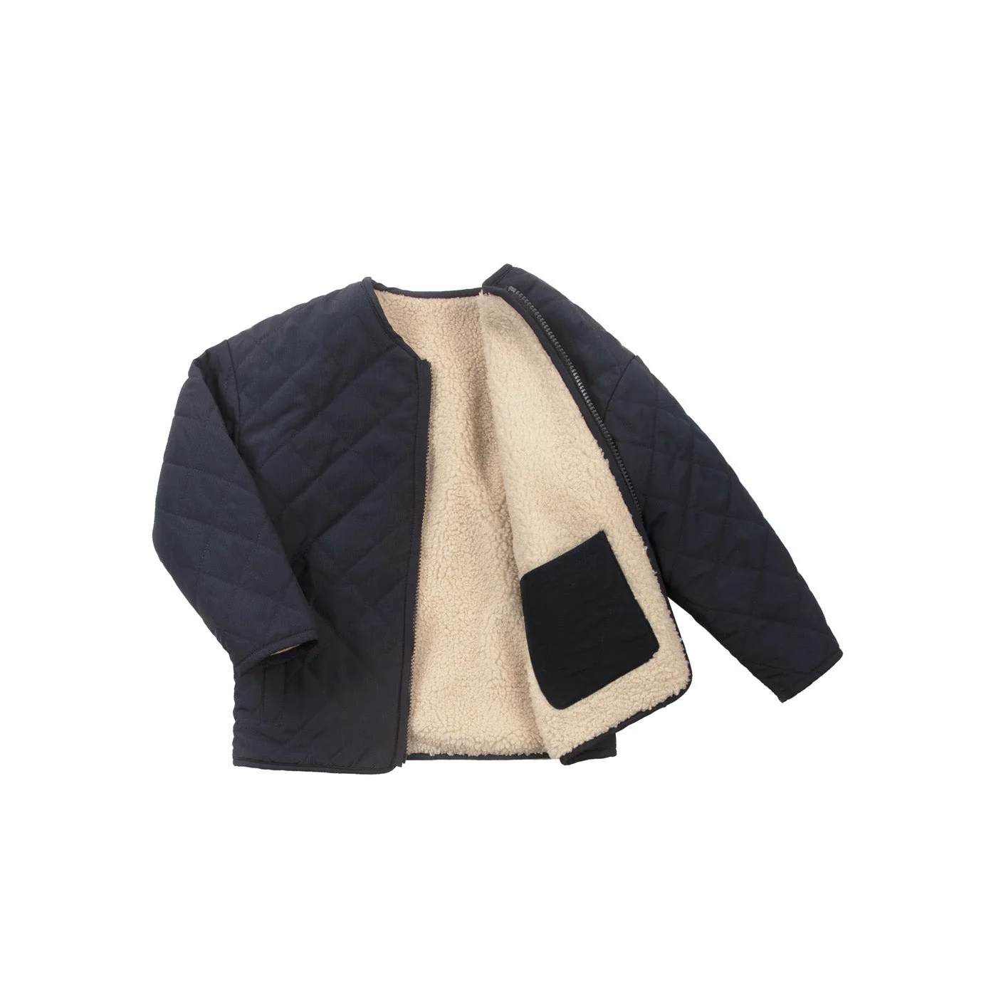 Jacket sleeping lion | Sky captain blue/teddy | Gosoaky - Image 18