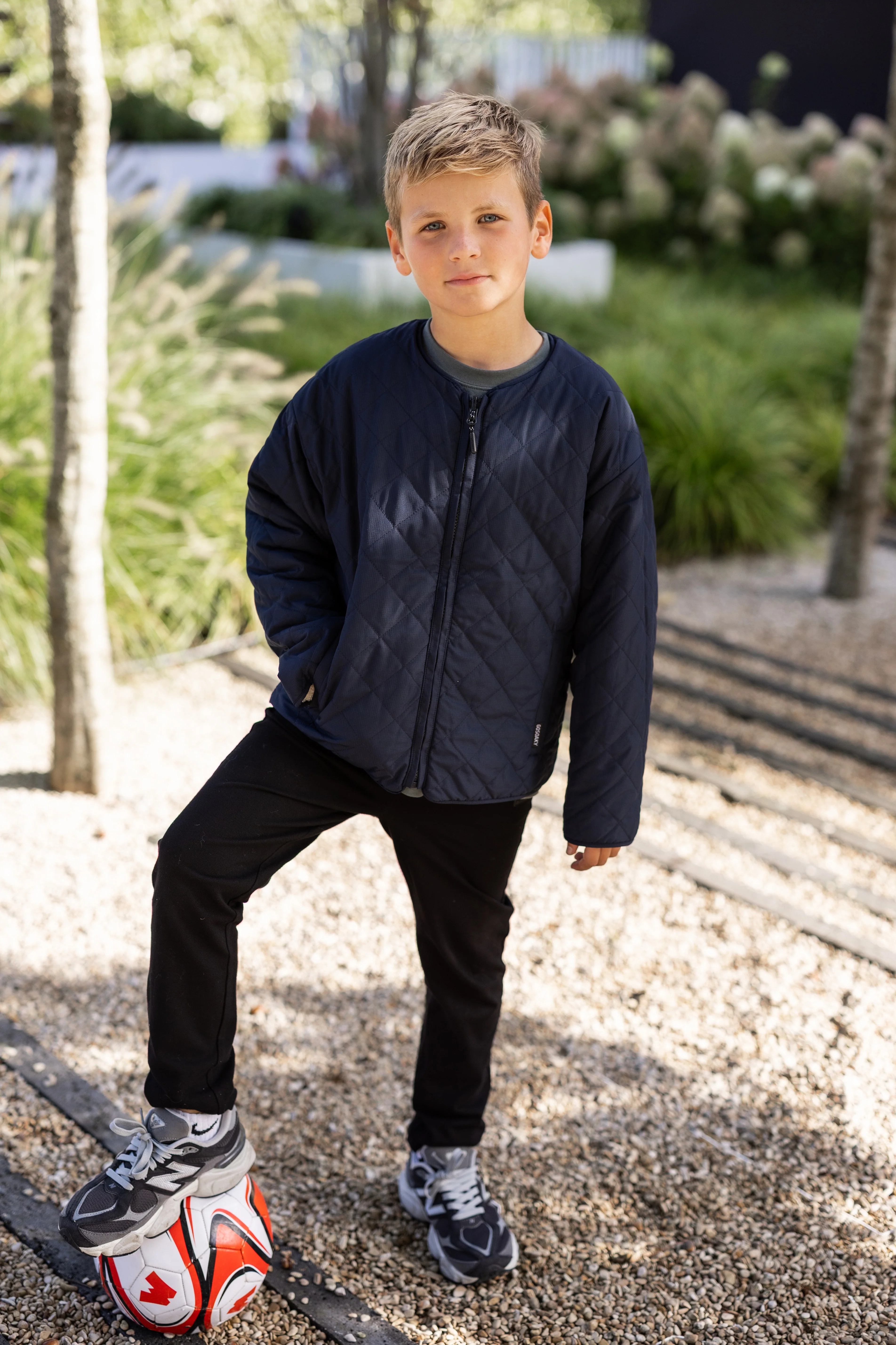 Jacket sleeping lion | Sky captain blue/teddy | Gosoaky - Image 6