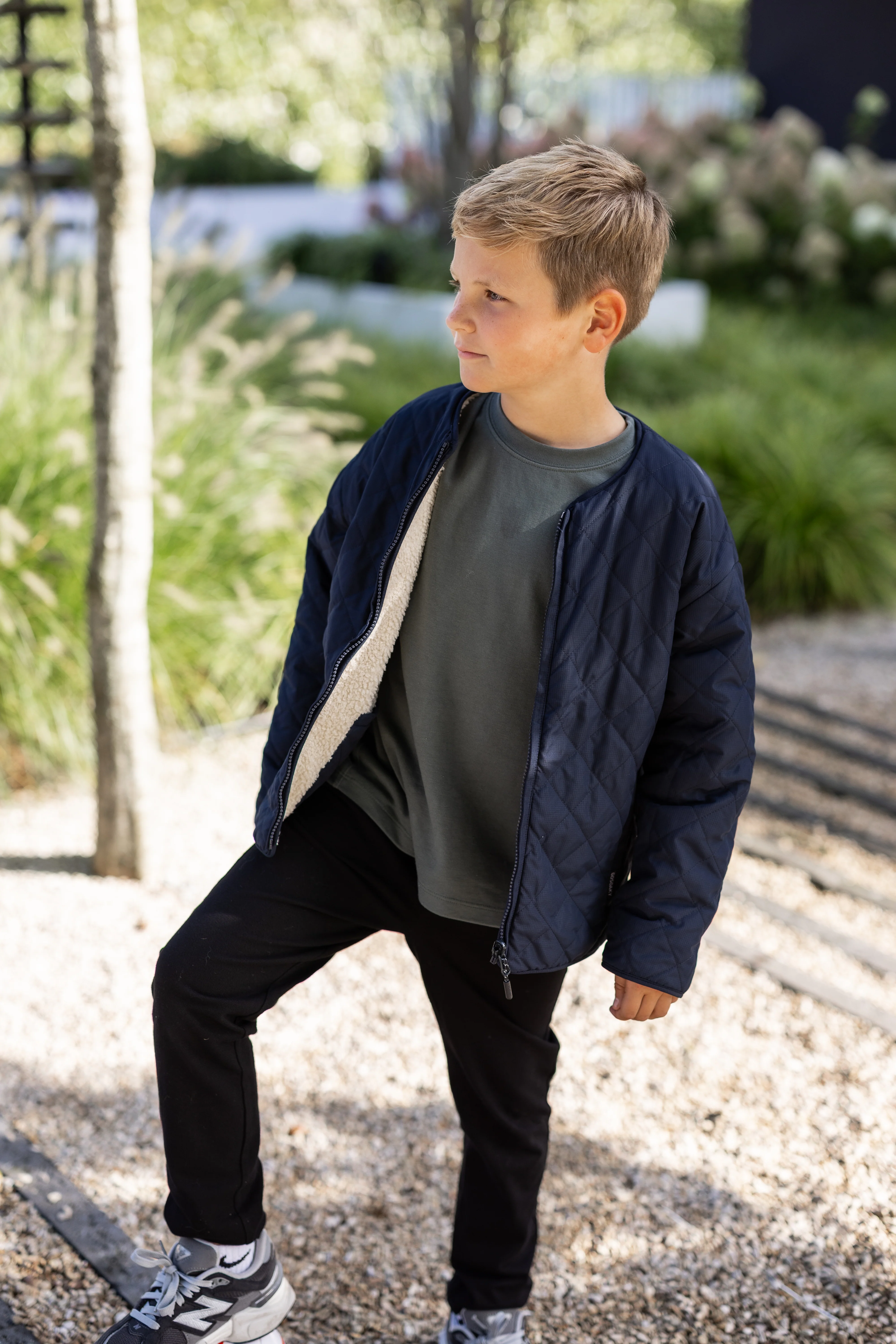 Jacket sleeping lion | Sky captain blue/teddy | Gosoaky - Image 7