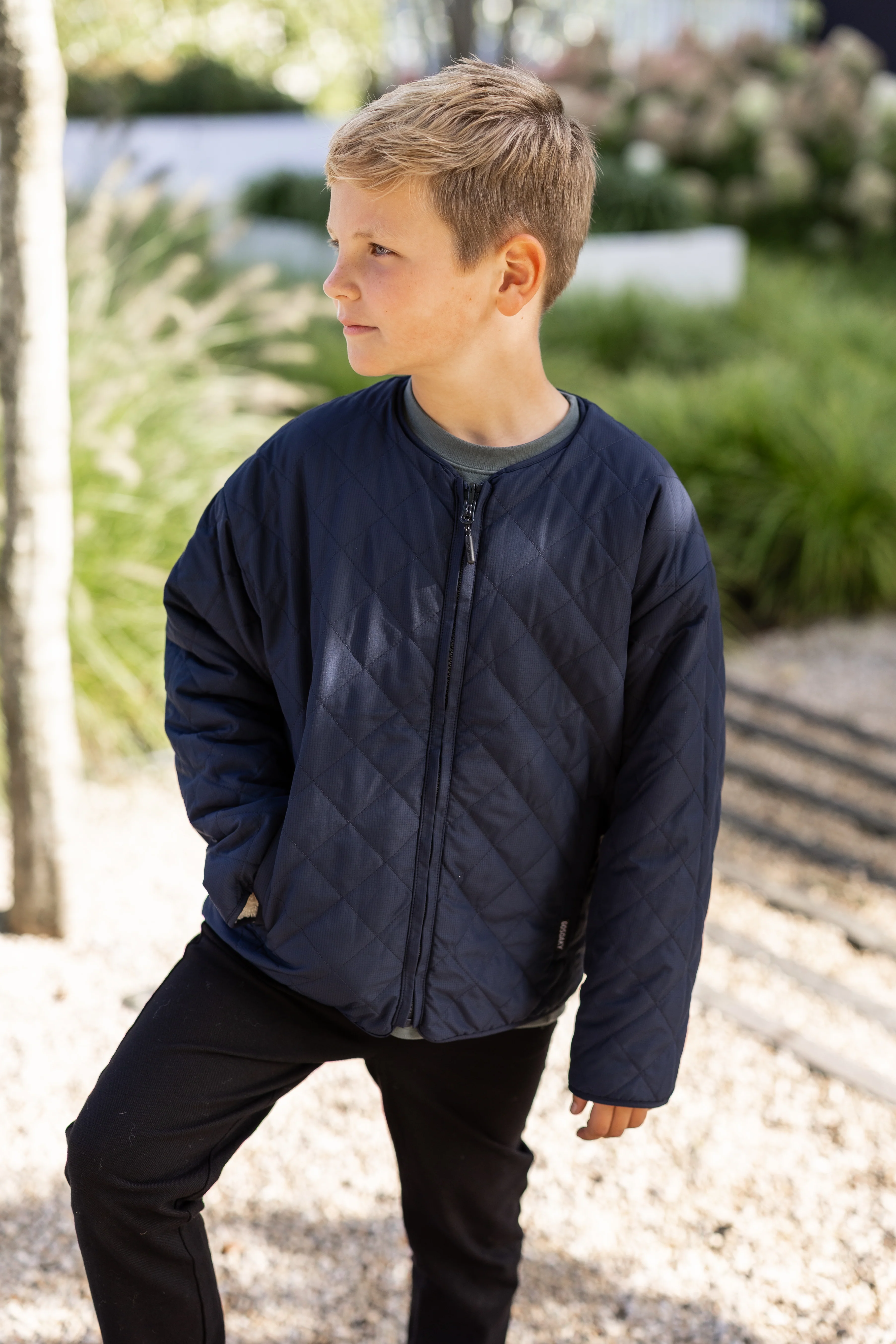 Jacket sleeping lion | Sky captain blue/teddy | Gosoaky - Image 8