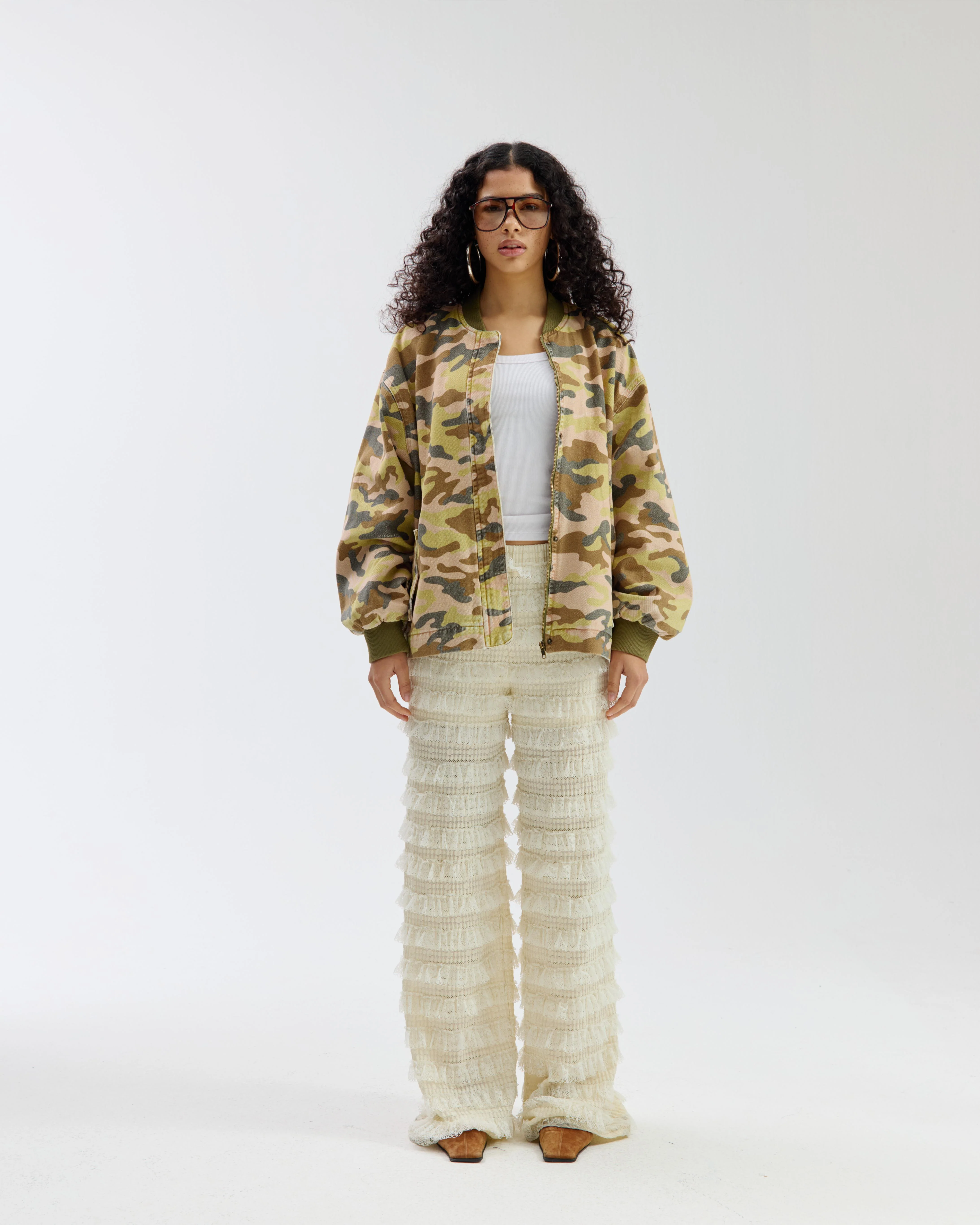 Jacket Troy | Green camo | Harper & Yve - Image 4