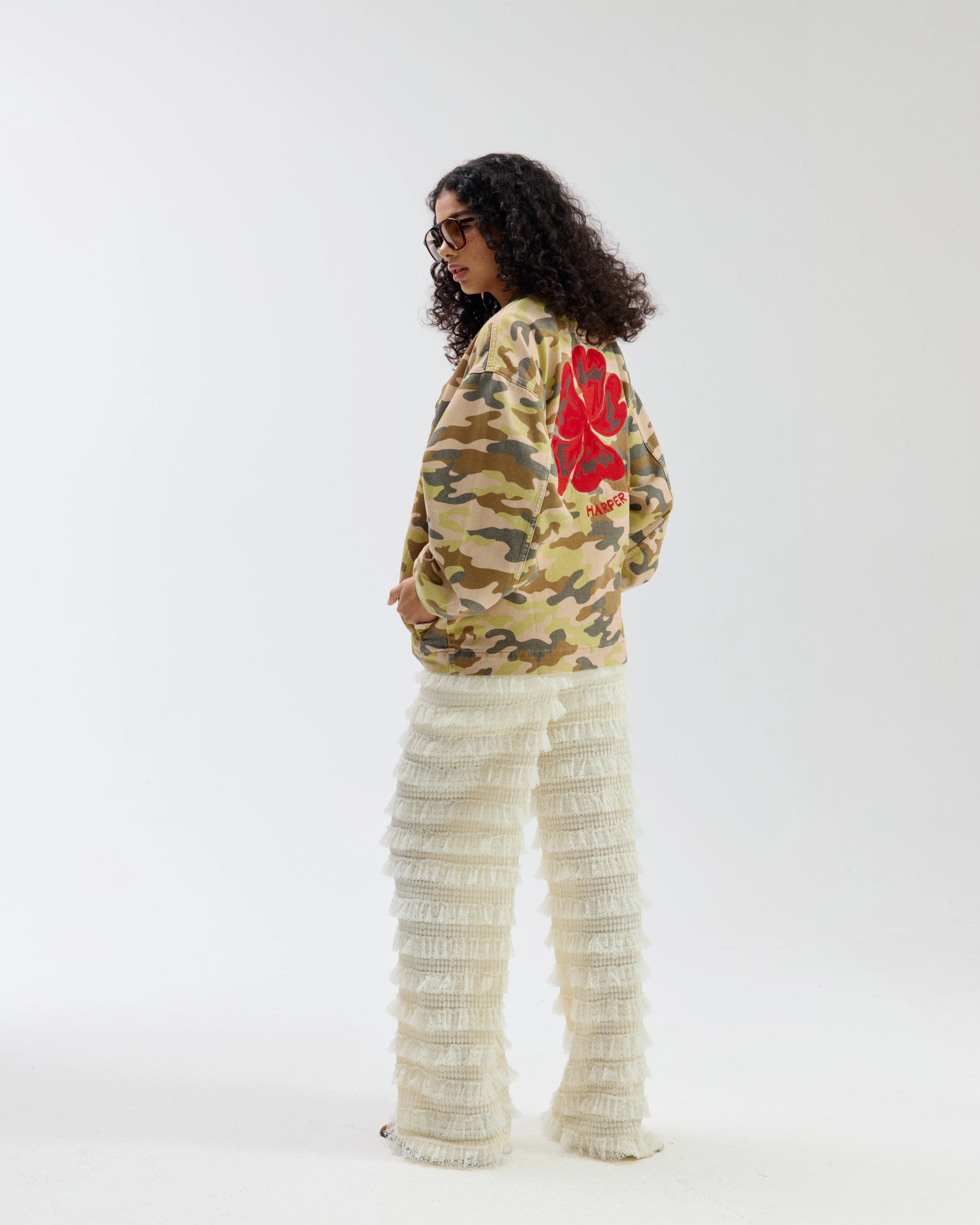 Jacket Troy | Green camo | Harper & Yve - Image 5