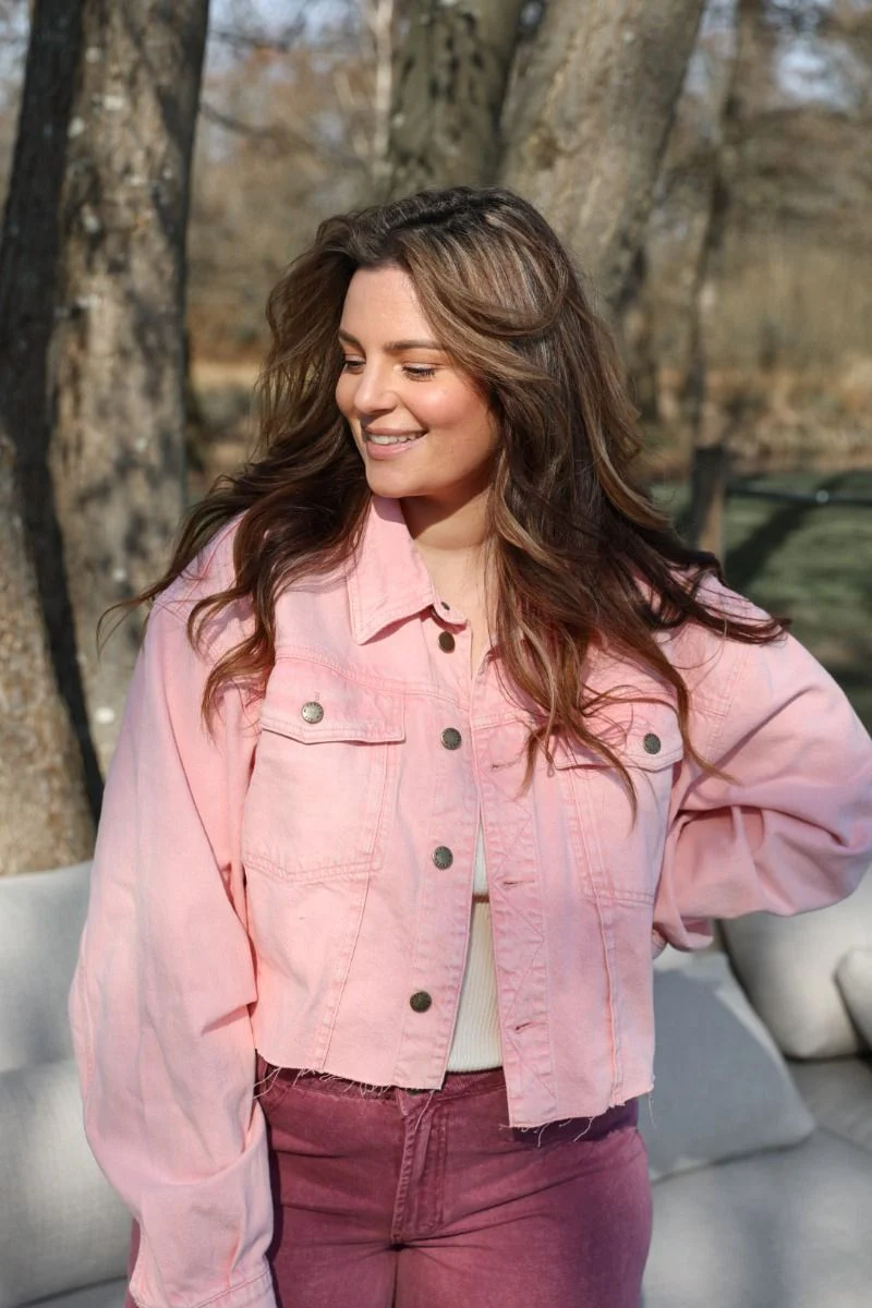 Jacket Willow | Bittersweet pink | Harper & Yve - Image 7
