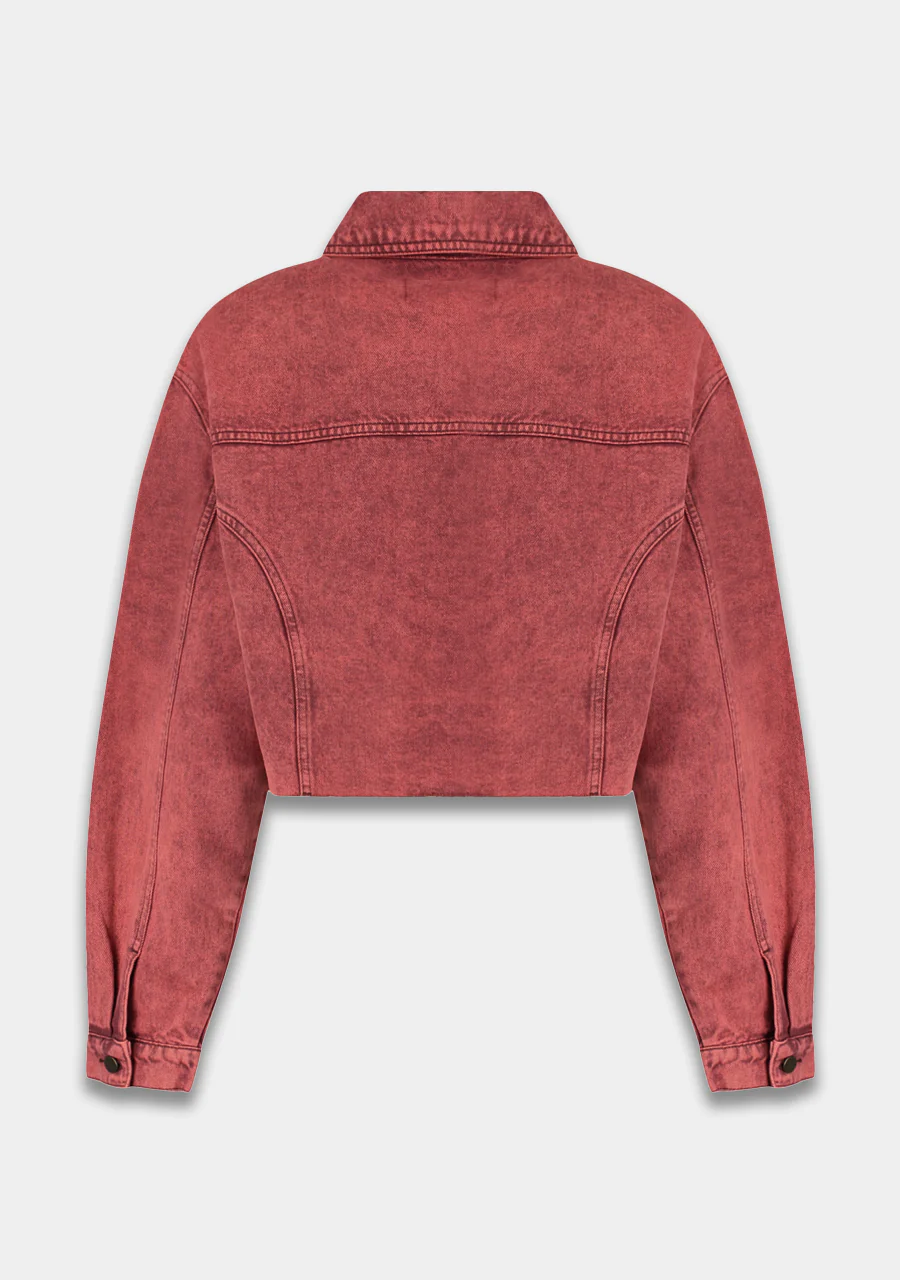 Jacket Willow | Brick red | Harper & Yve - Image 10