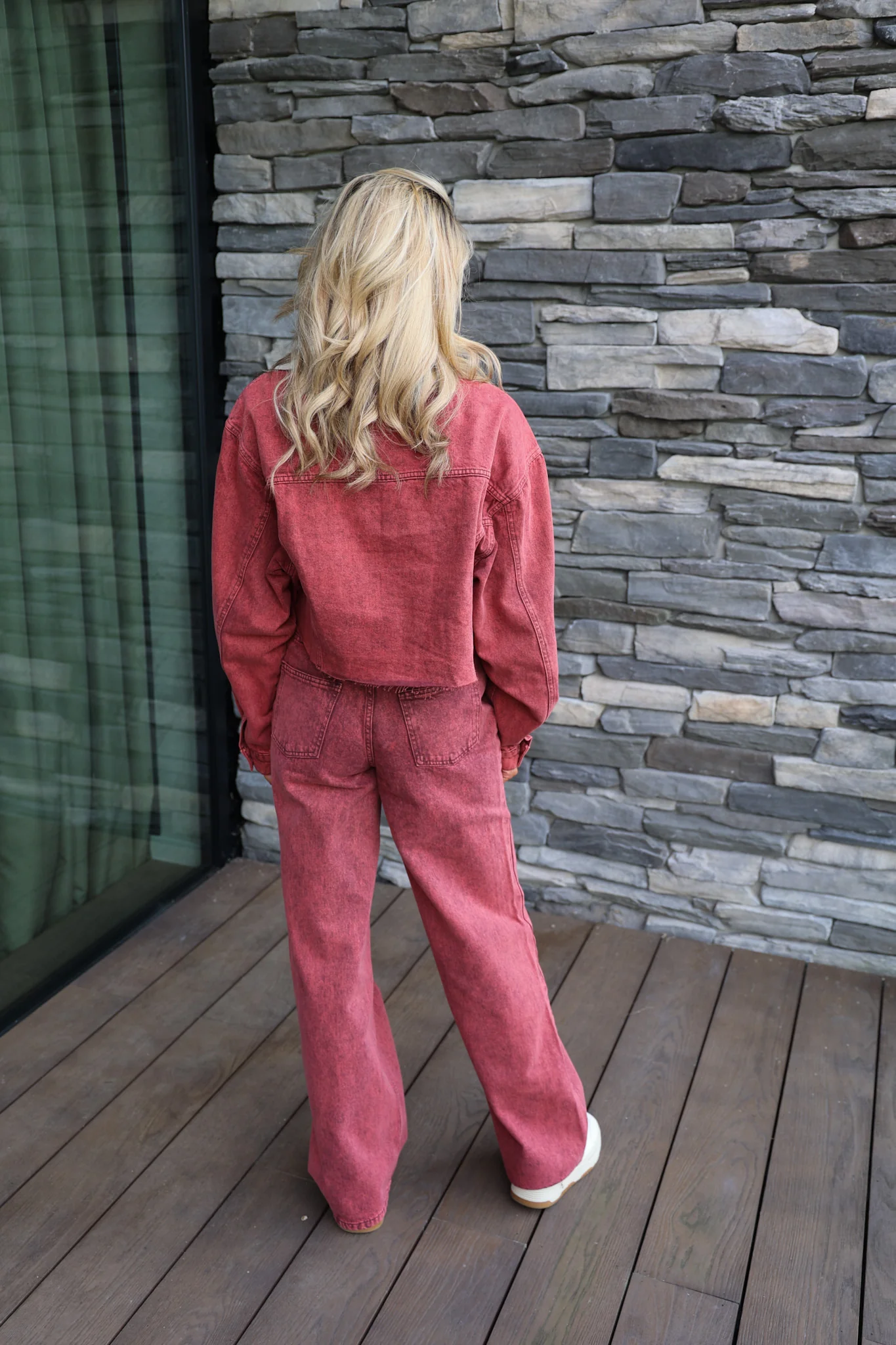 Jacket Willow | Brick red | Harper & Yve - Image 6