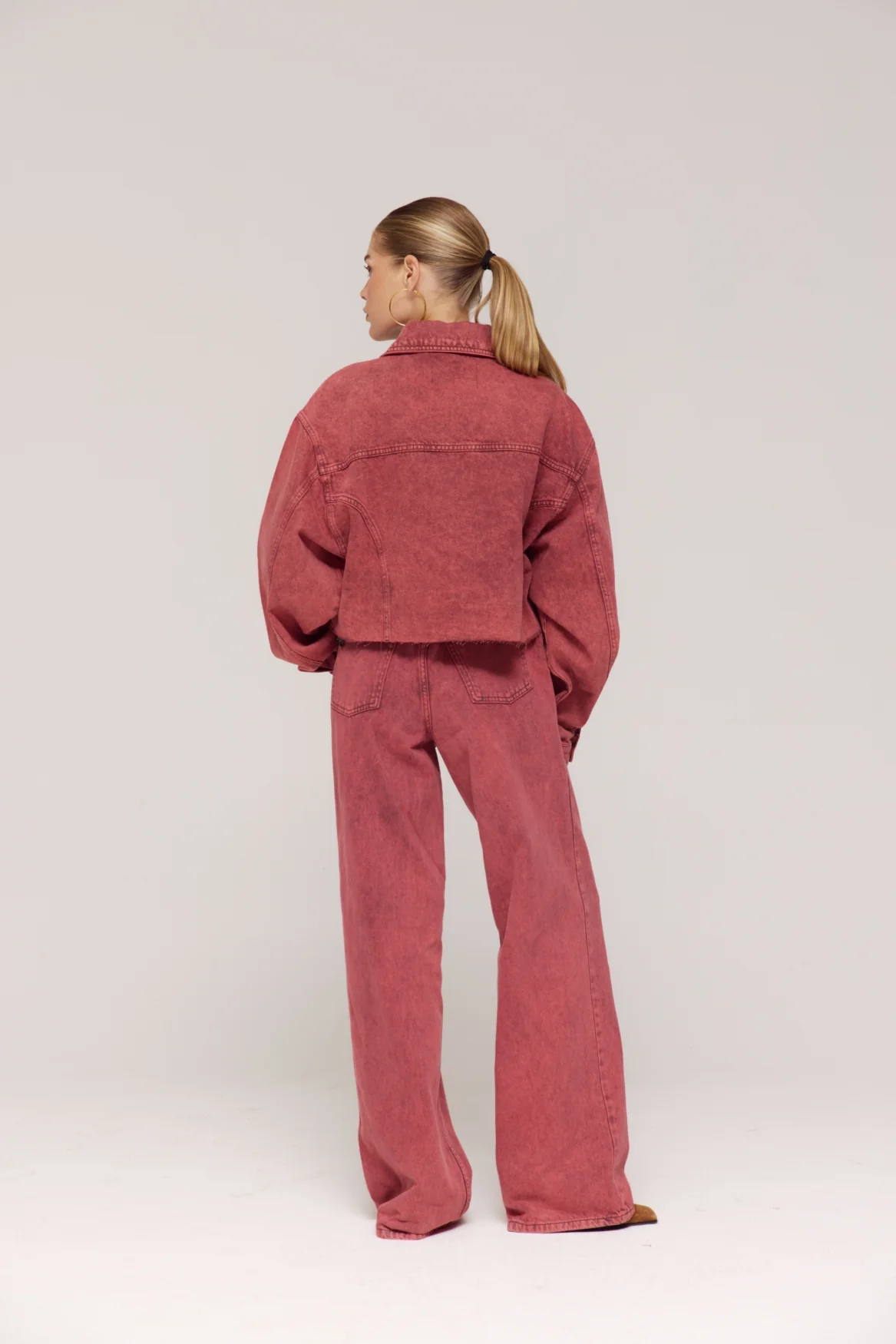 Jacket Willow | Brick red | Harper & Yve - Image 8