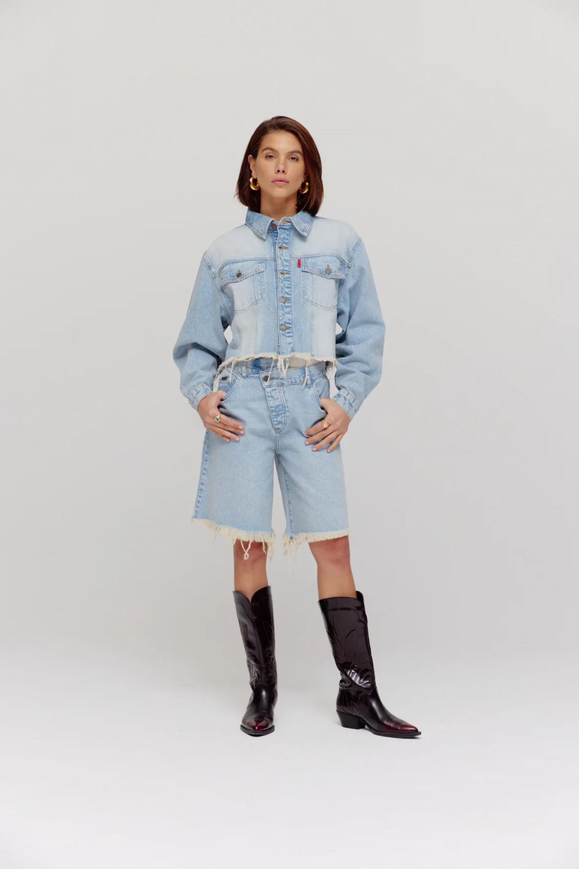Jacket Willow | Light blue | Harper & Yve - Image 4