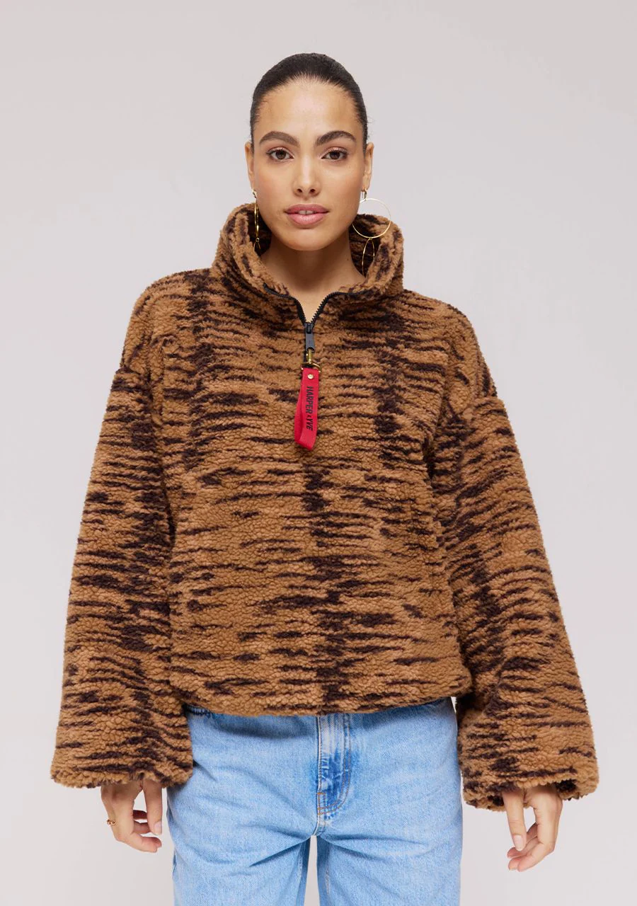 Jumper Dagmar | Trashy tiger warm | Harper & Yve - Image 6