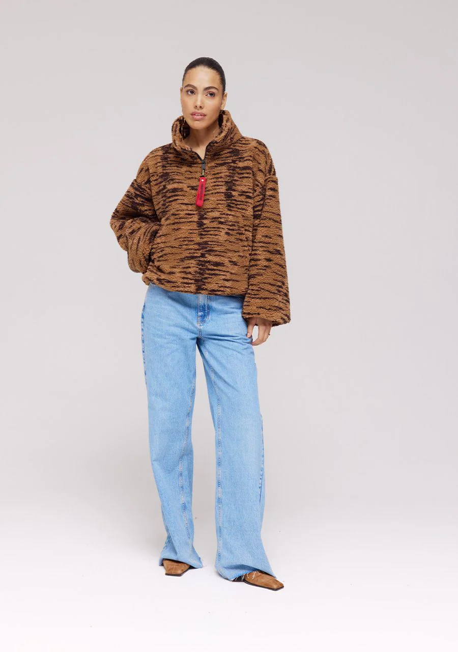 Jumper Dagmar | Trashy tiger warm | Harper & Yve - Image 8