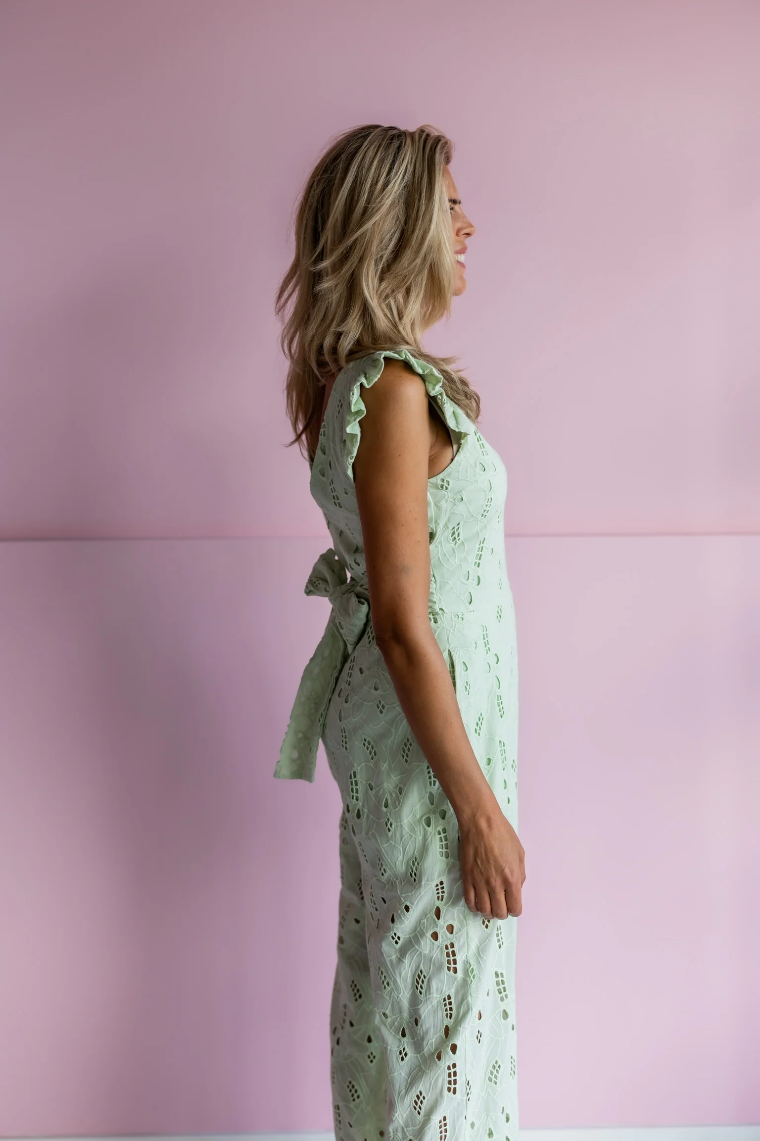 Jumpsuit Kelly | Lime | Amaya Amsterdam - Image 6