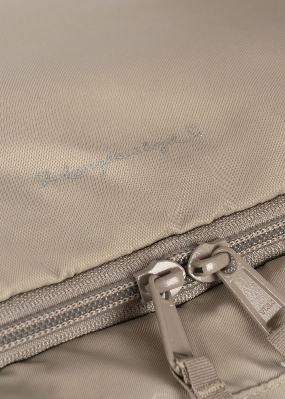 Kids weekend bag | Feather gray | Konges Slojd - Image 6