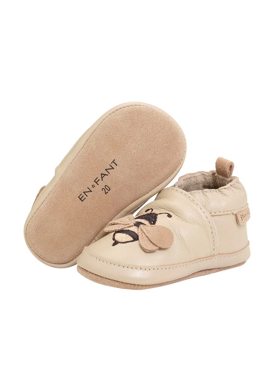 Leather shoe Applique | White pepper | En Fant - Image 3