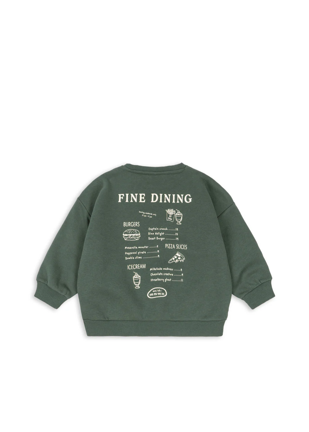 Lou sweat shirt | Cilantro | Konges Slojd - Image 4