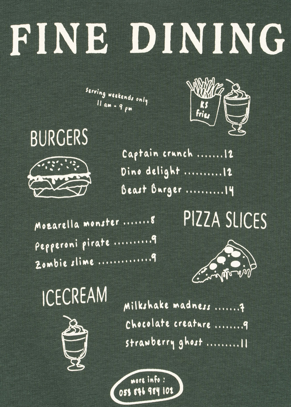 Lou sweat shirt | Cilantro | Konges Slojd - Image 5