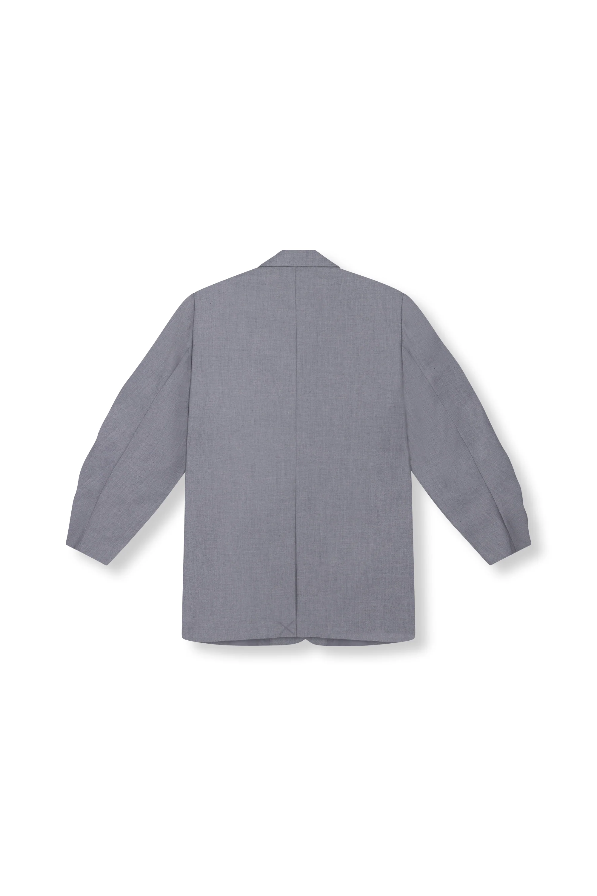 Oversized blazer Jenny | Light grey | Refined Department - Image 8
