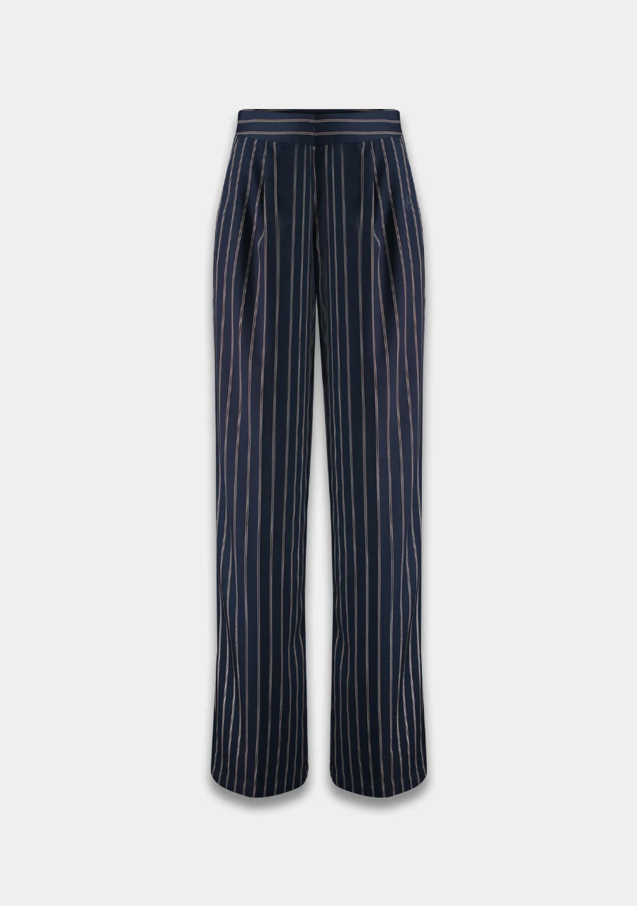 Pants Anna | Blue stripe | Harper & Yve - Image 7