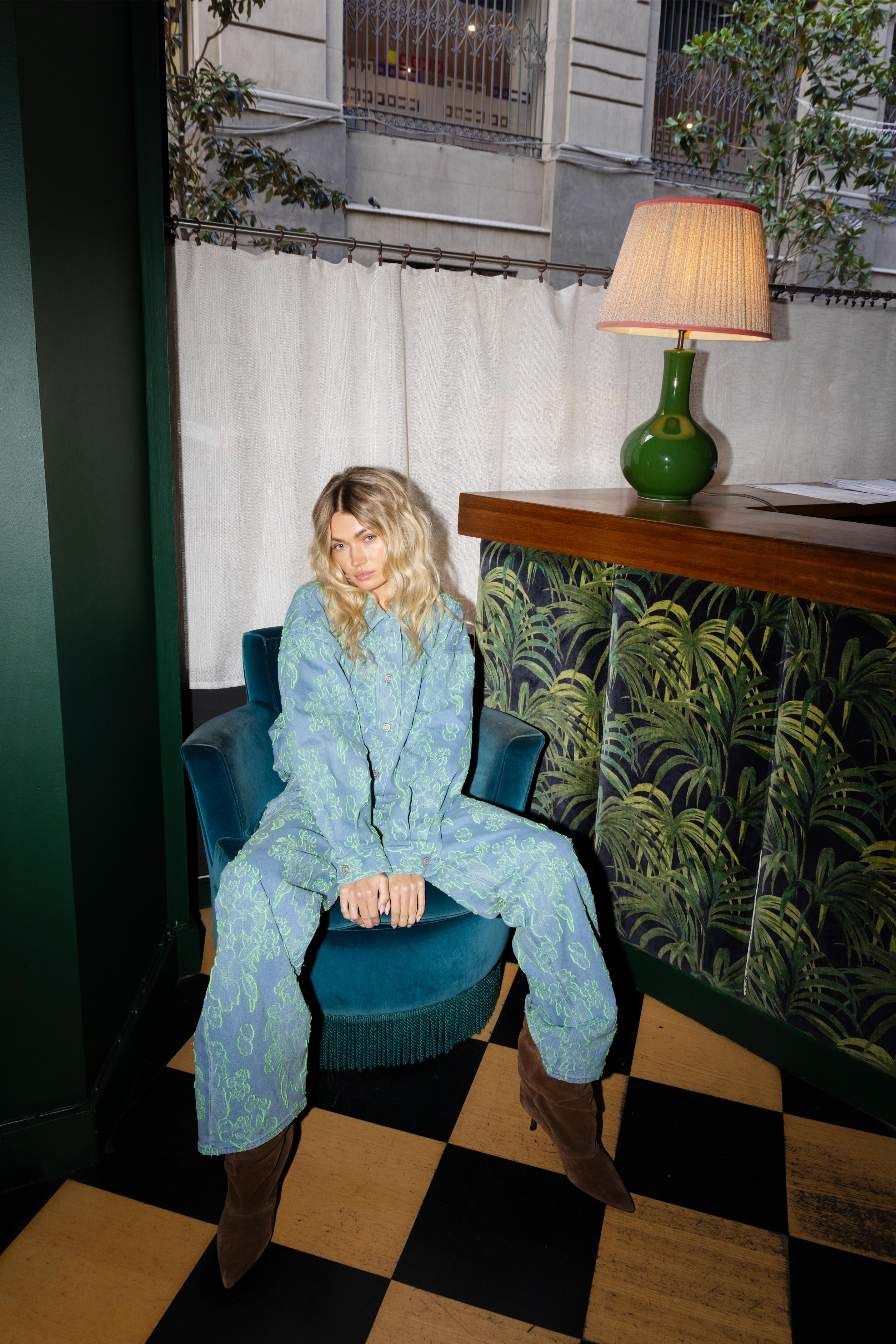Pants Anna | Lime | Studio Amaya - Image 6